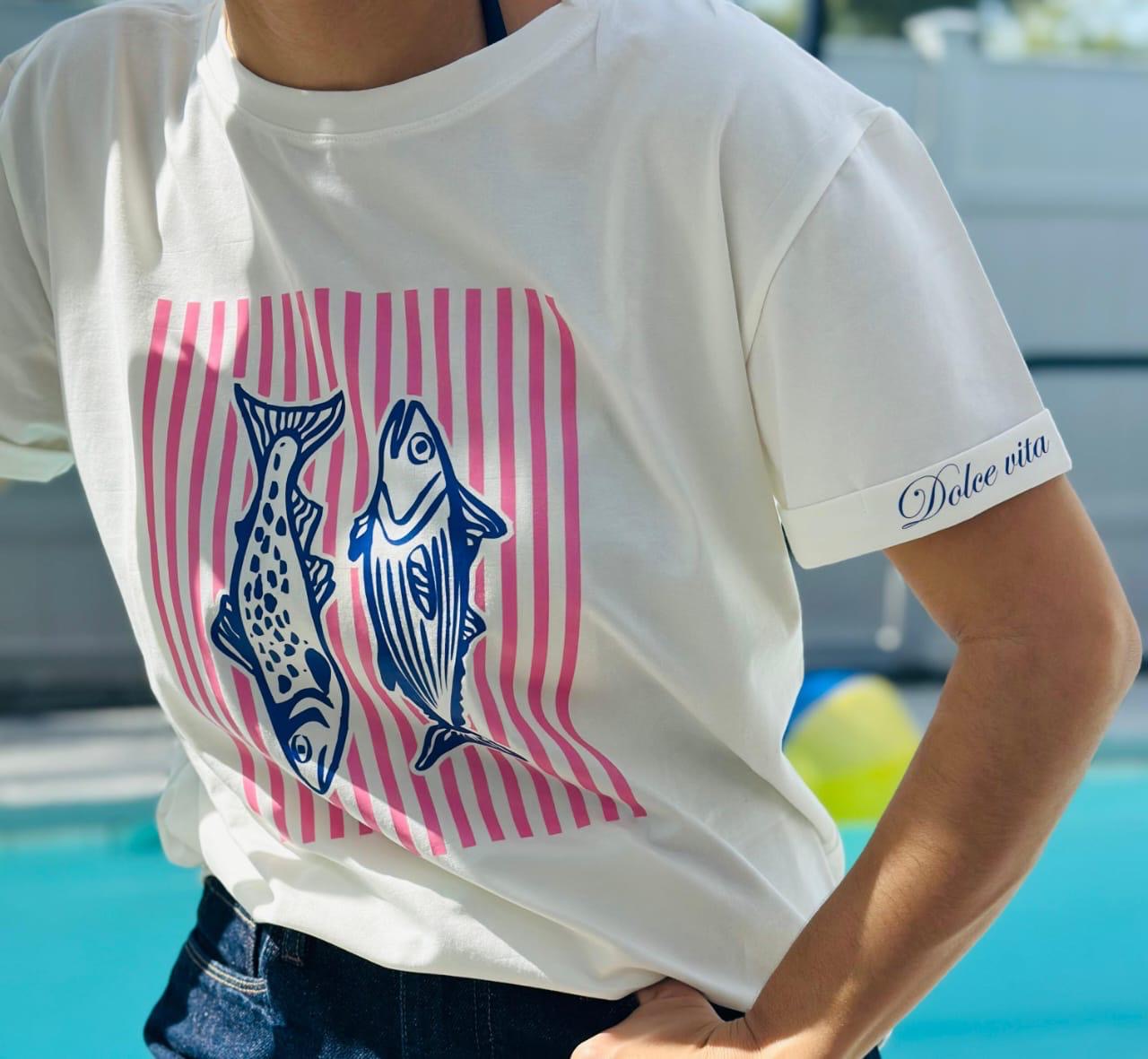 CAMISETA LAS SARDINAS DOLCE VITA