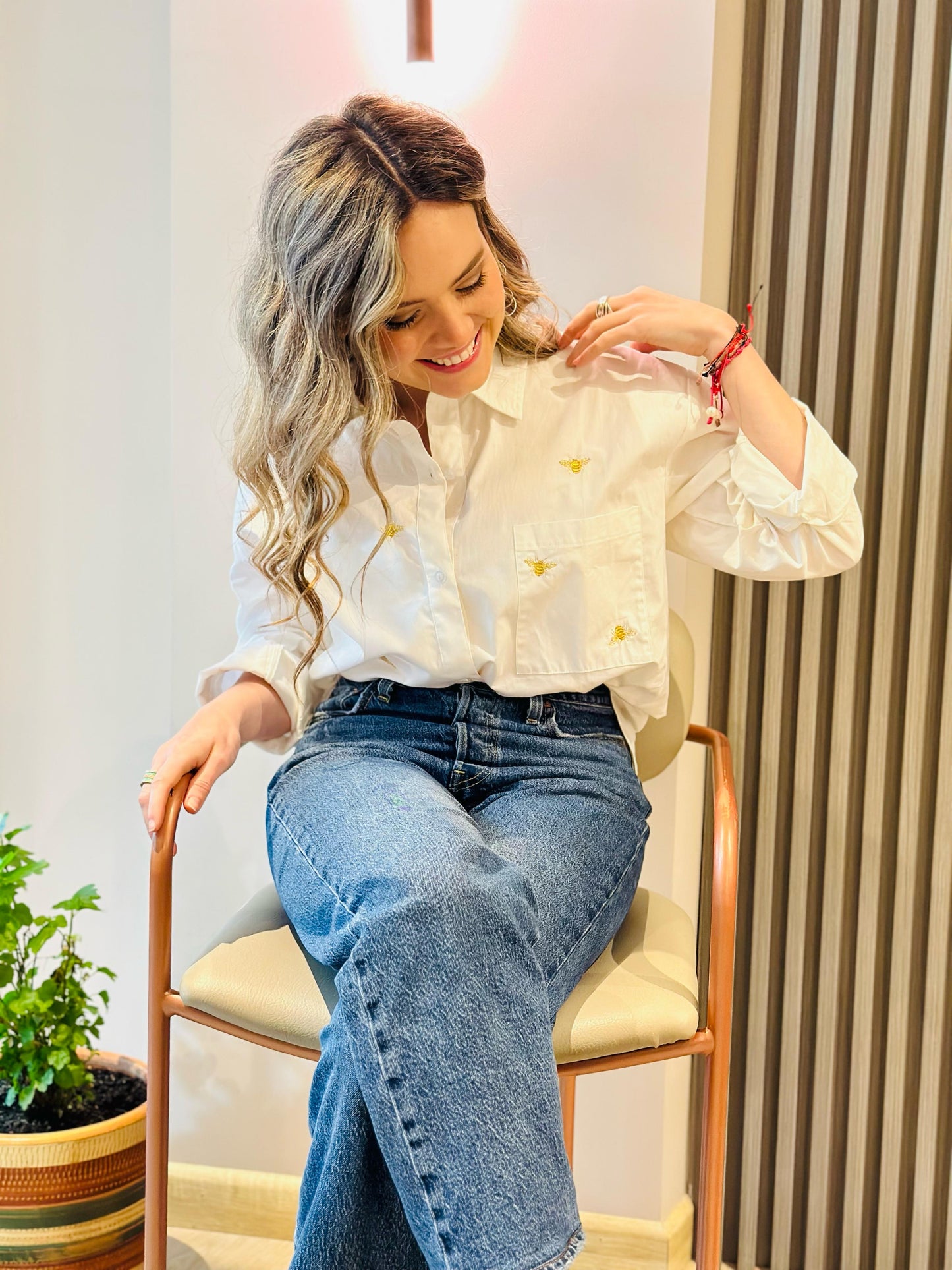 CAMISA GOLDEN BEES