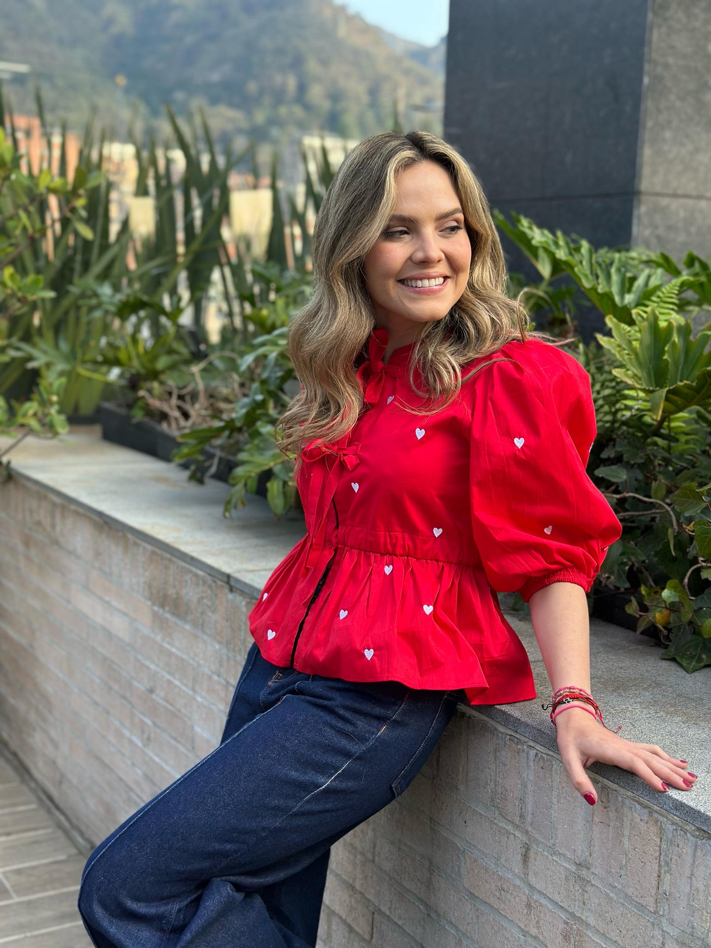 CAMISA NIZA COLORS ||| CORAZONES ALBOROTADOS