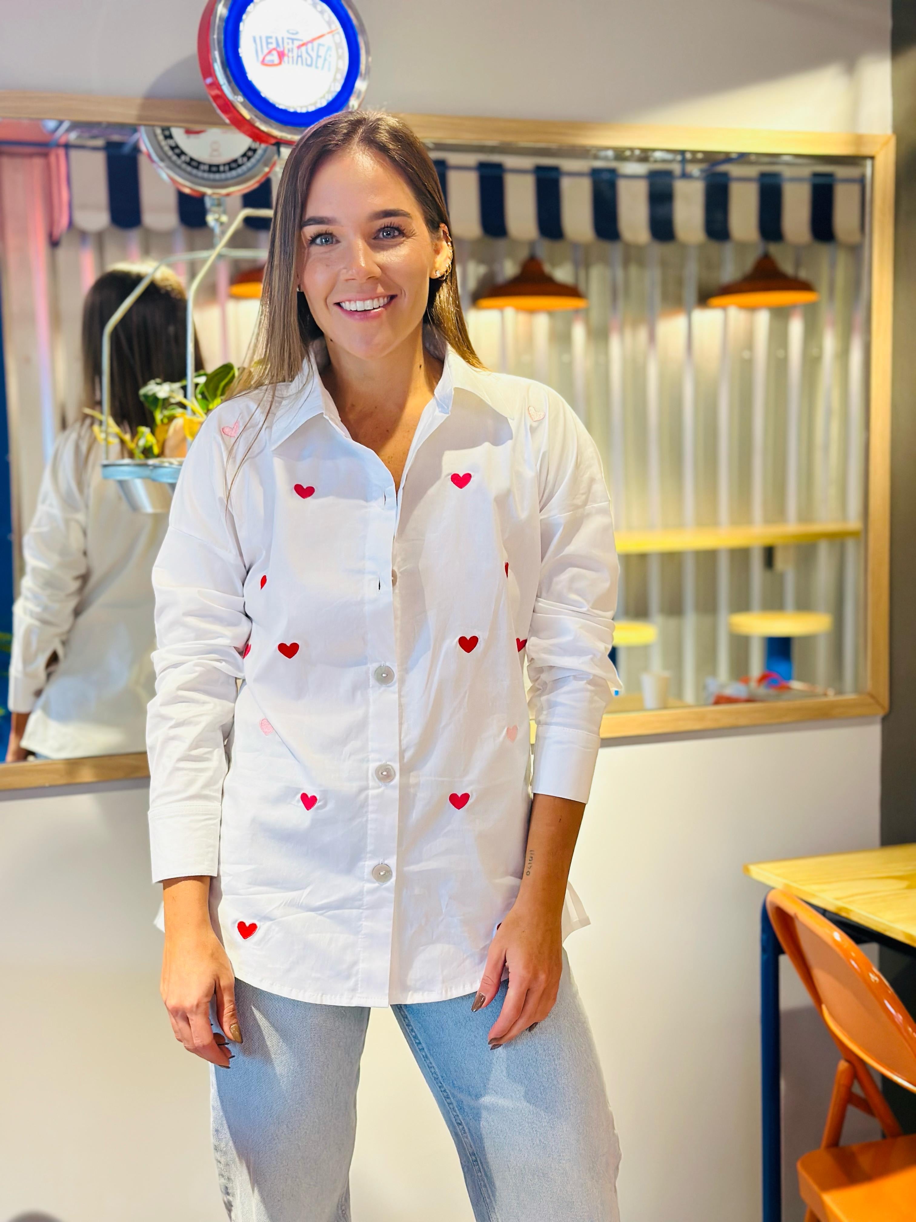 CAMISA CORAZONES DEGRADE