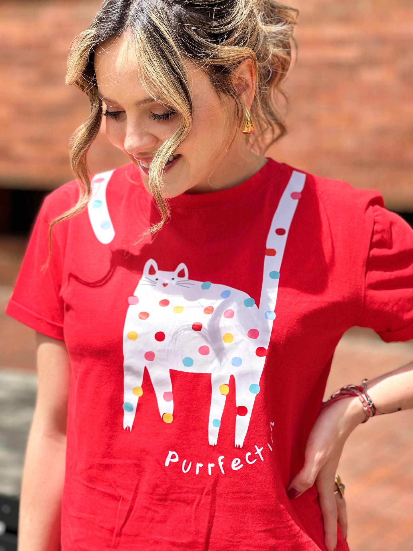 CAMISETA FRECKLED CAT