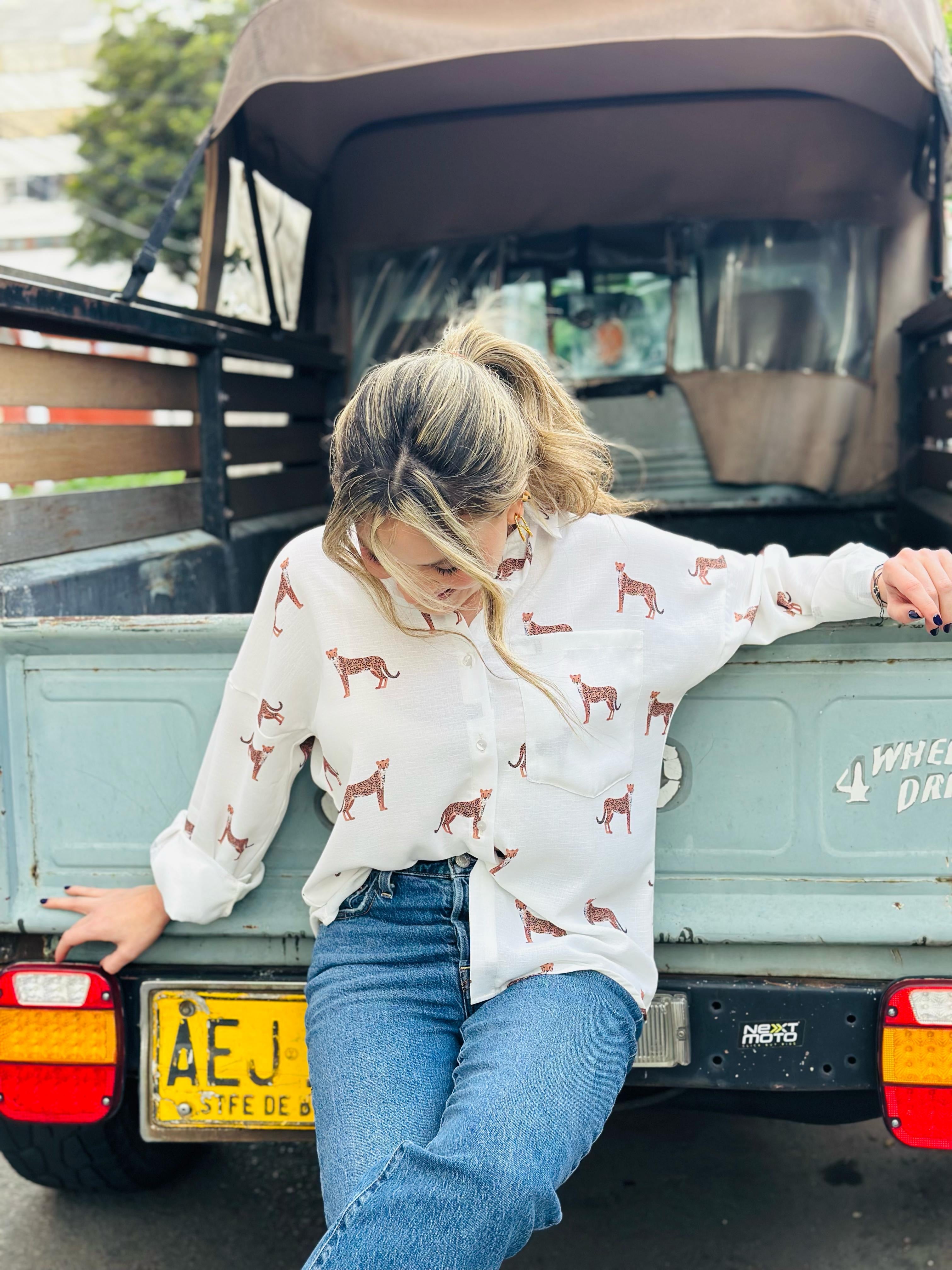 CAMISA ADELAIDA LOS CHEETAH