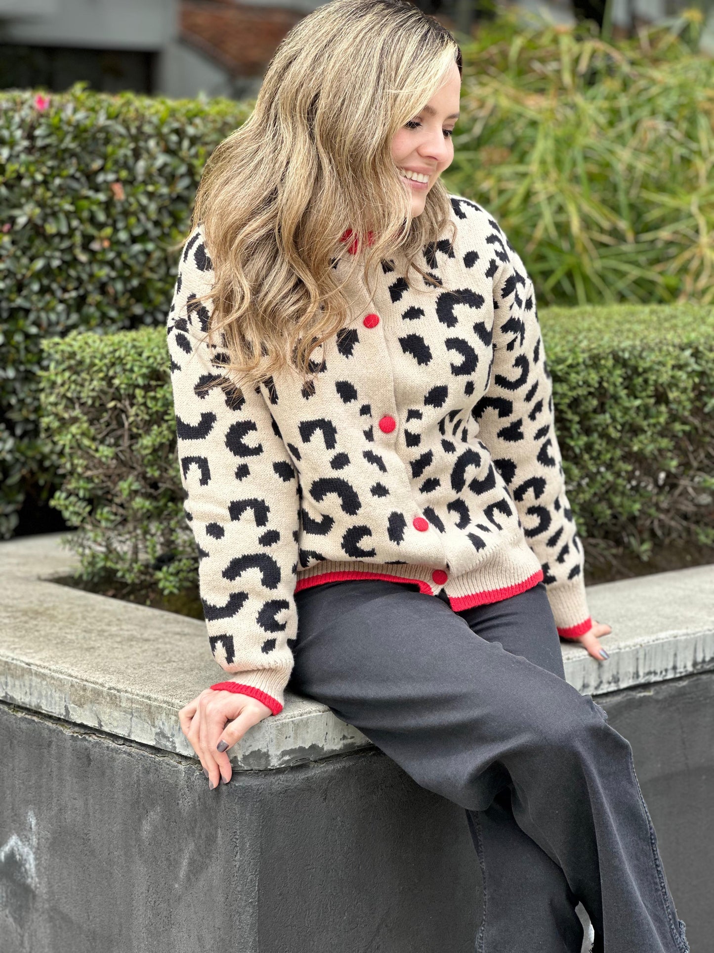 SACO COZY ANIMAL PRINT