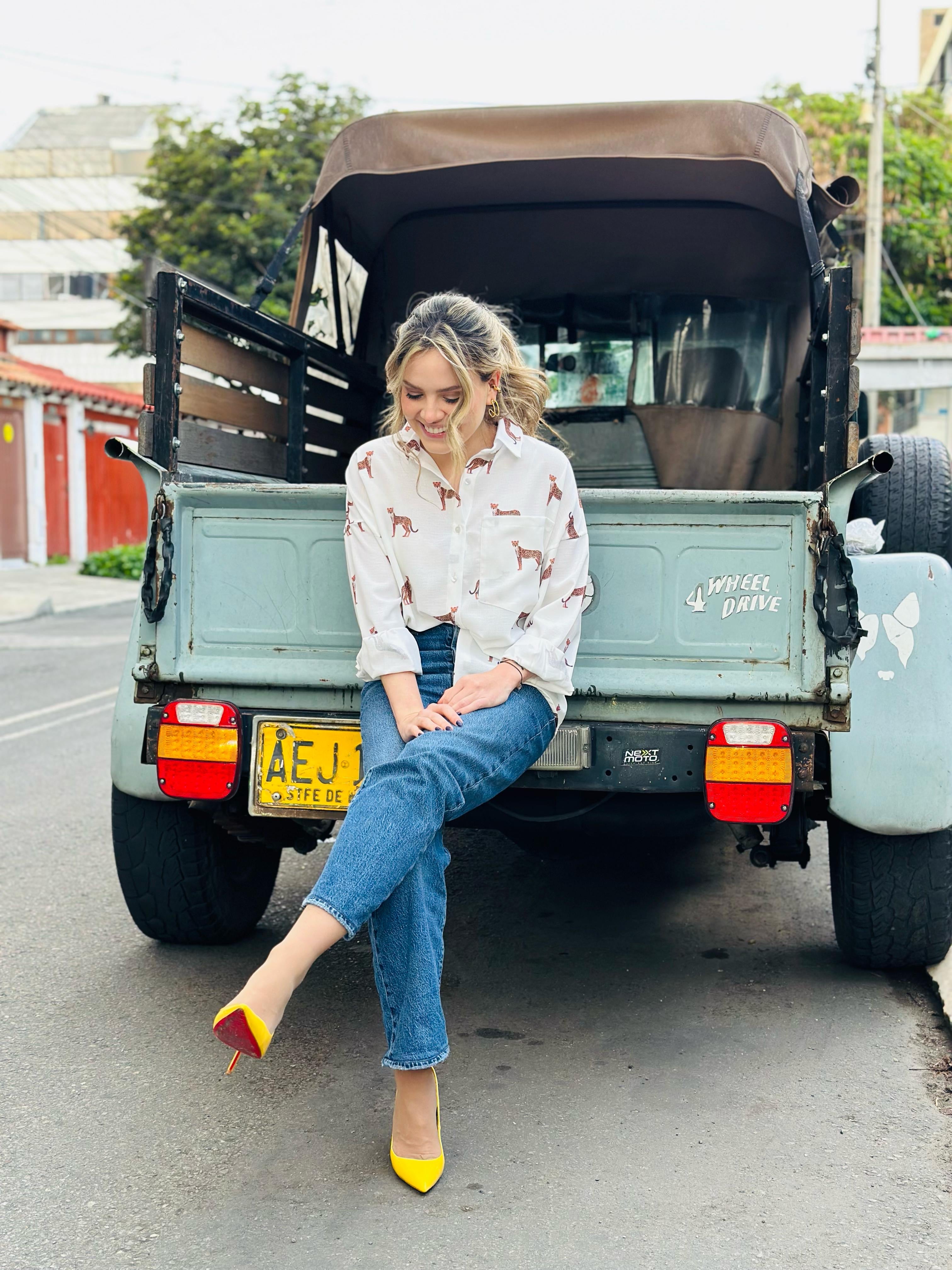 CAMISA ADELAIDA LOS CHEETAH