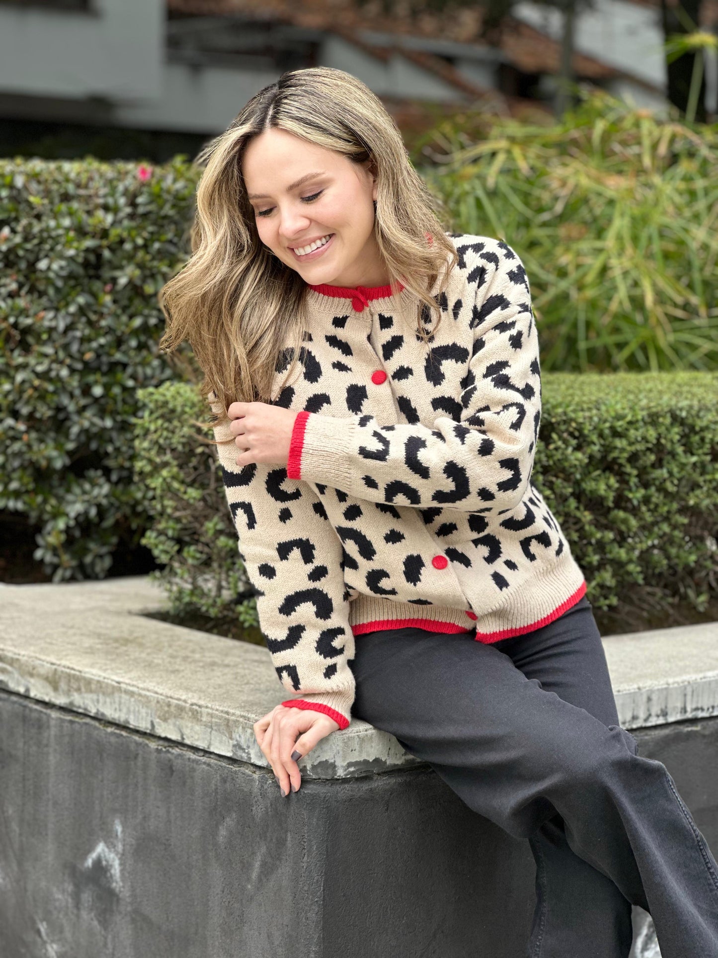 SACO COZY ANIMAL PRINT