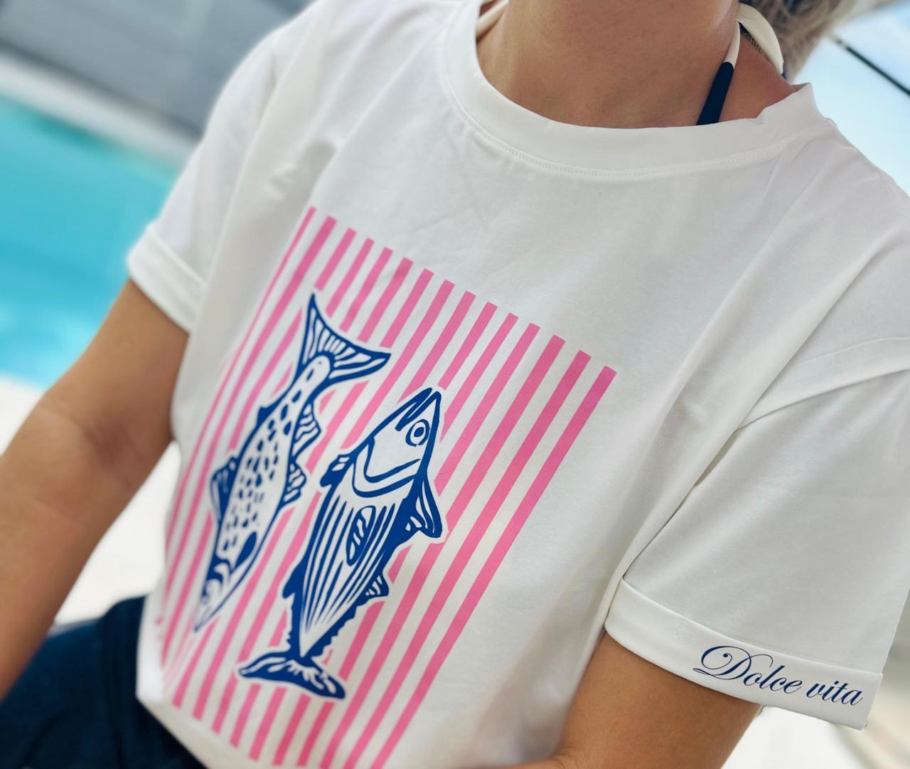 CAMISETA LAS SARDINAS DOLCE VITA