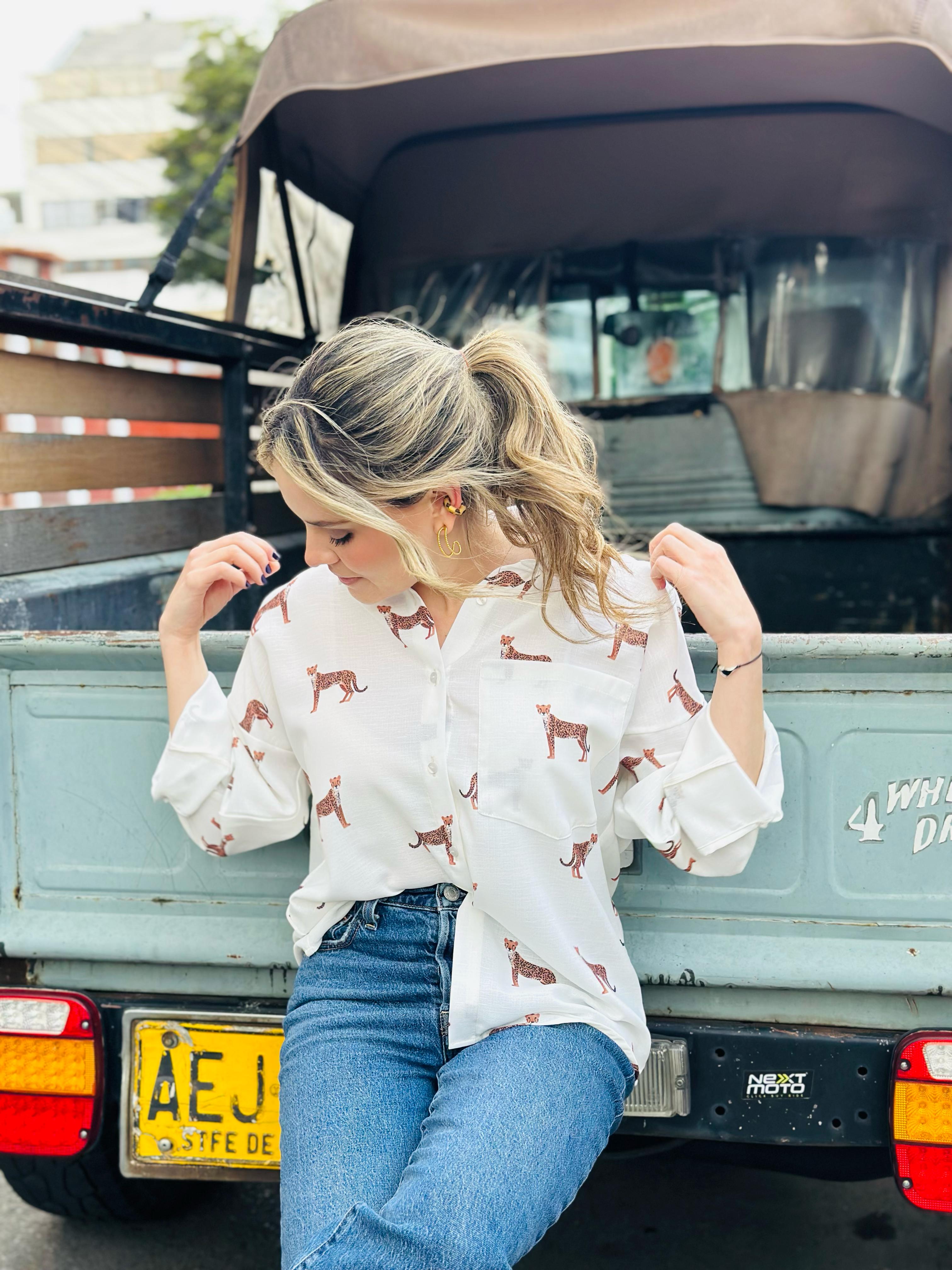 CAMISA ADELAIDA LOS CHEETAH