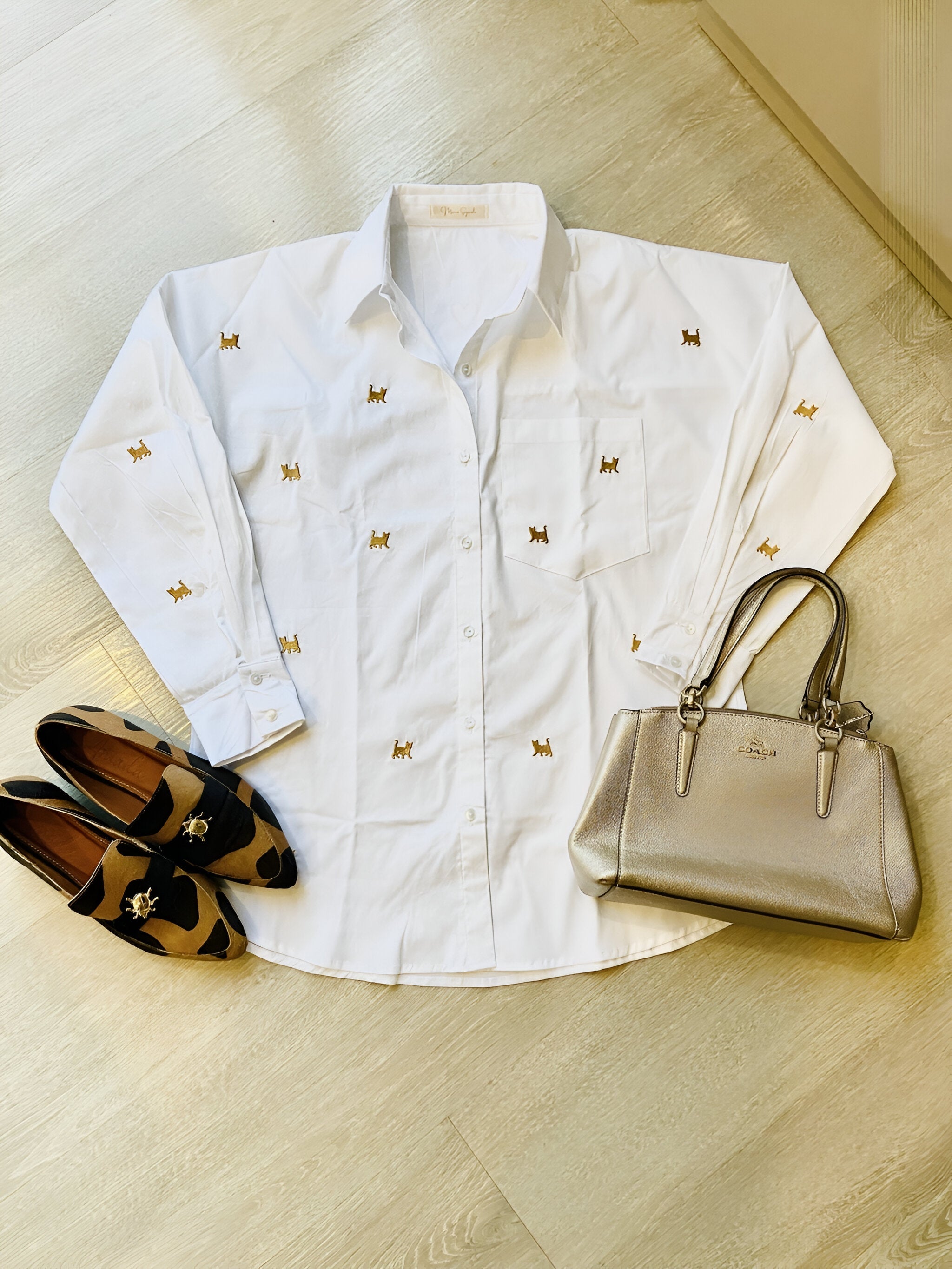 CAMISA ADELAIDA ||| LOS GATOS