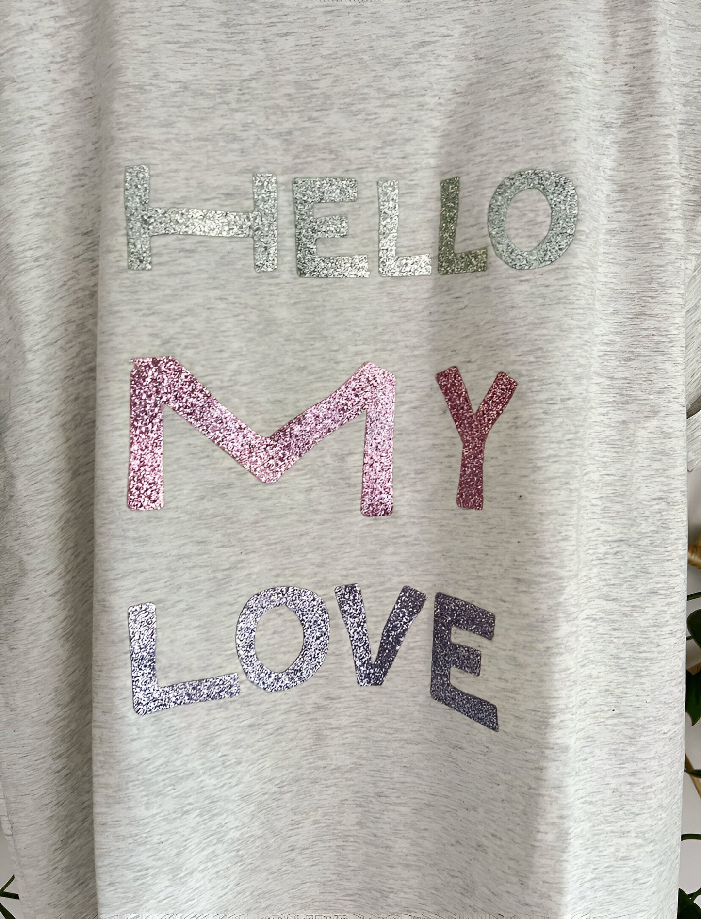 CAMISETA HELLO MY LOVE
