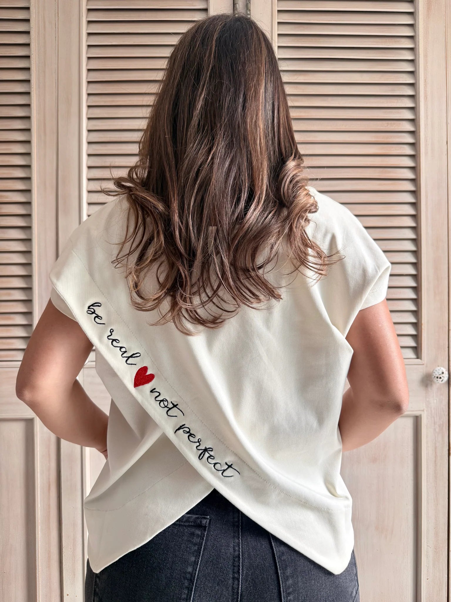 CAMISETA BE REAL NOT PERFECT