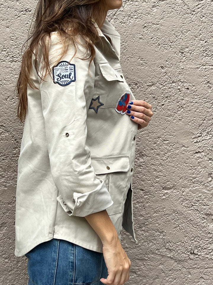 CHAQUETA GIRL ARMY