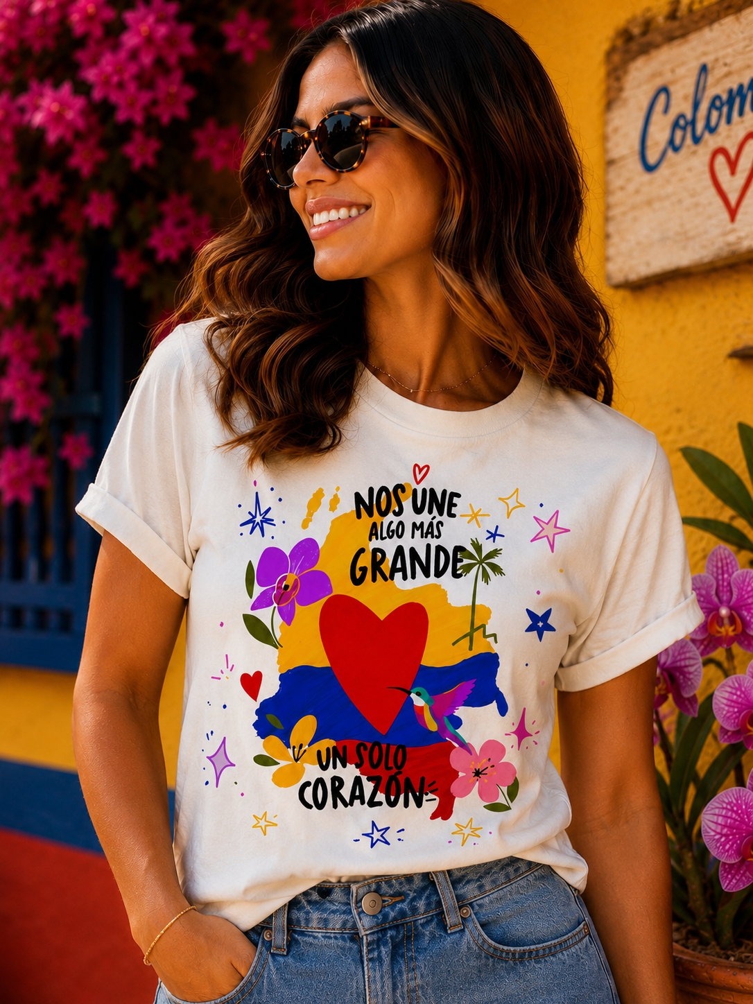 CAMISETA UN SOLO CORAZON