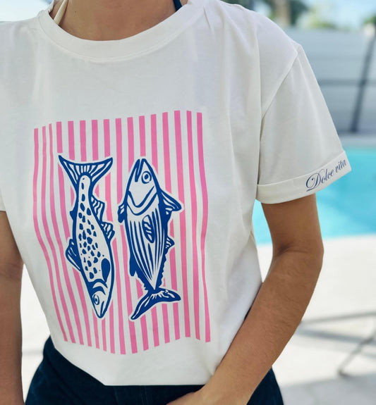 CAMISETA LAS SARDINAS DOLCE VITA