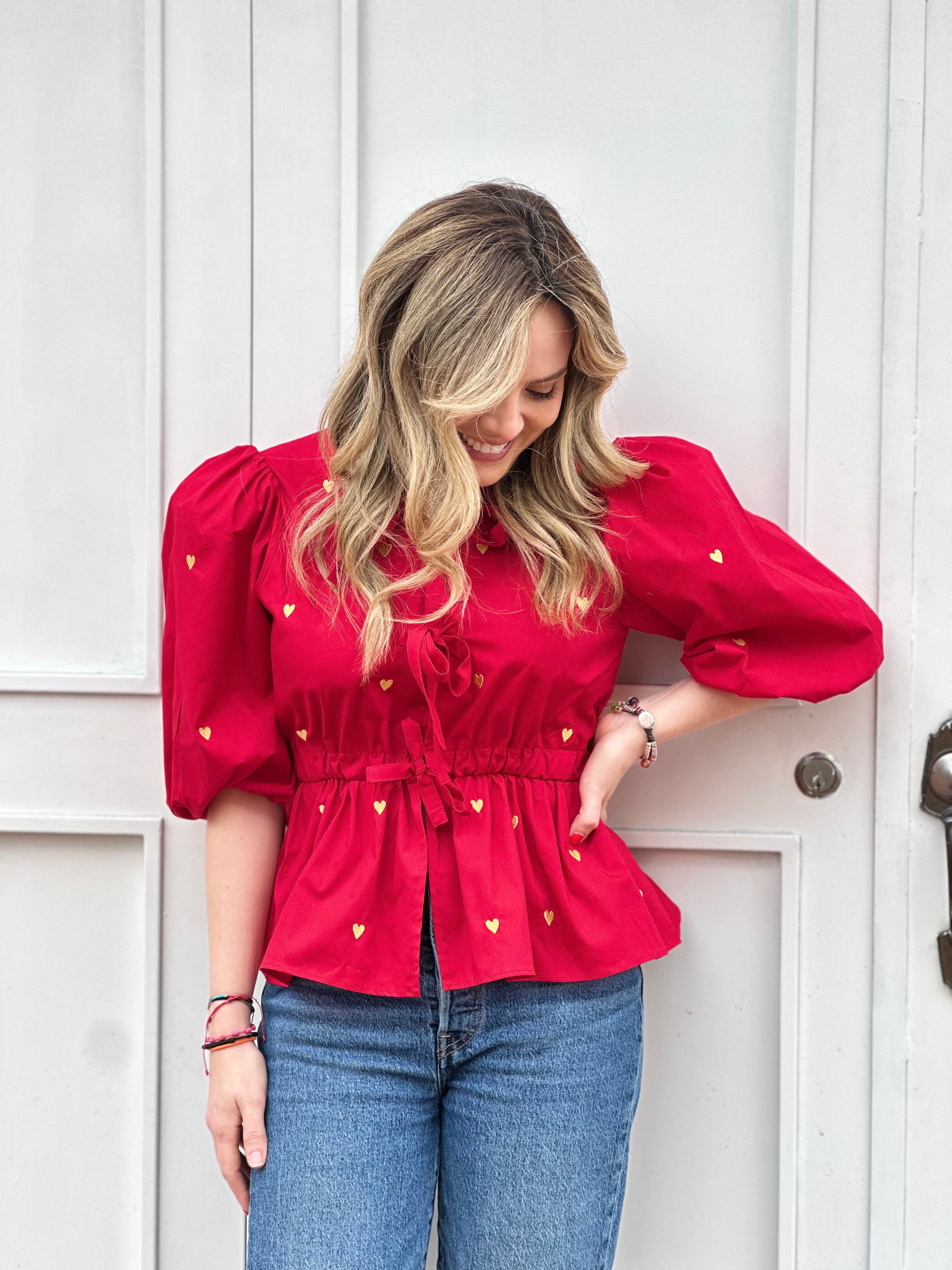 CAMISA NIZA COLORS ||| CORAZONES ALBOROTADOS