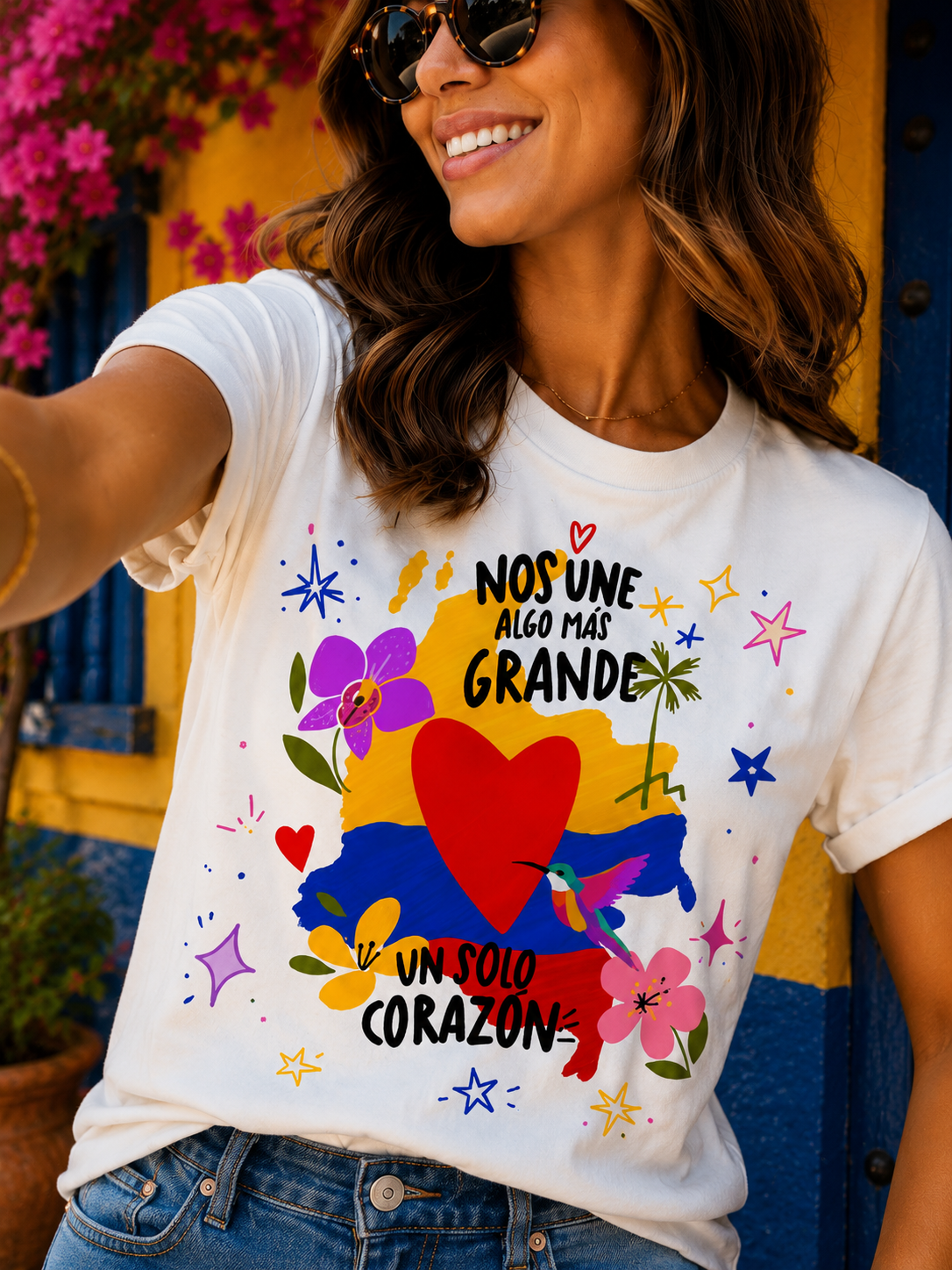 CAMISETA UN SOLO CORAZON