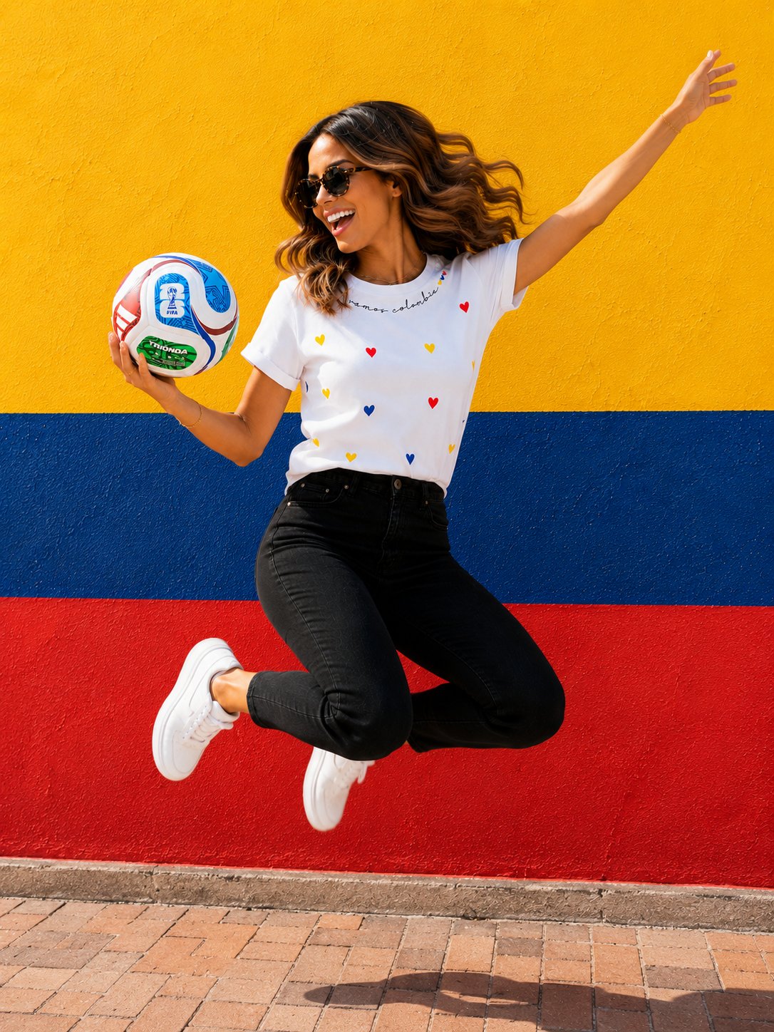 CAMISETA VAMOS COLOMBIA