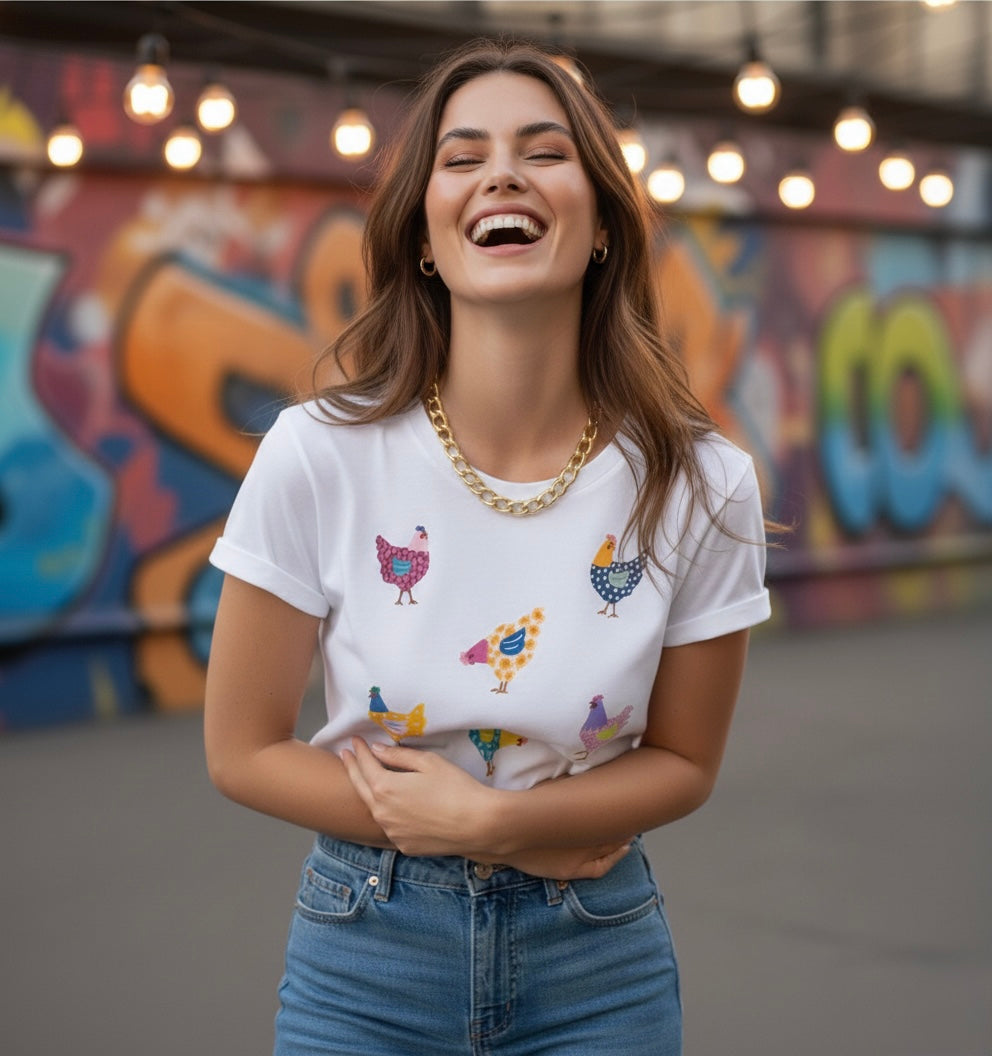 CAMISETA GALLINITAS COOL