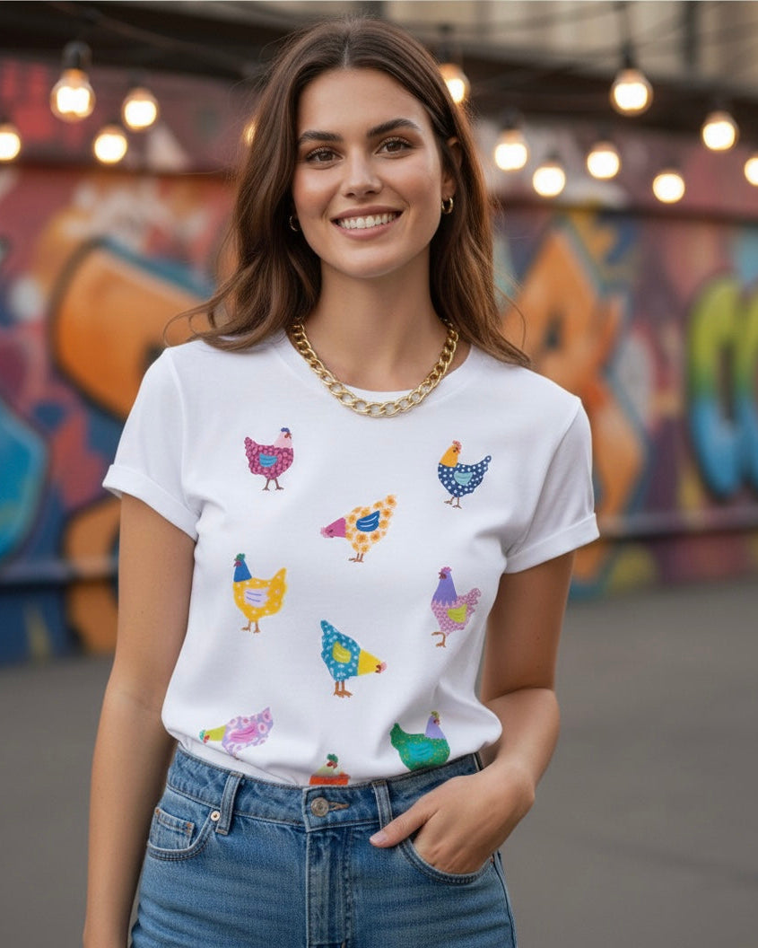 CAMISETA GALLINITAS COOL