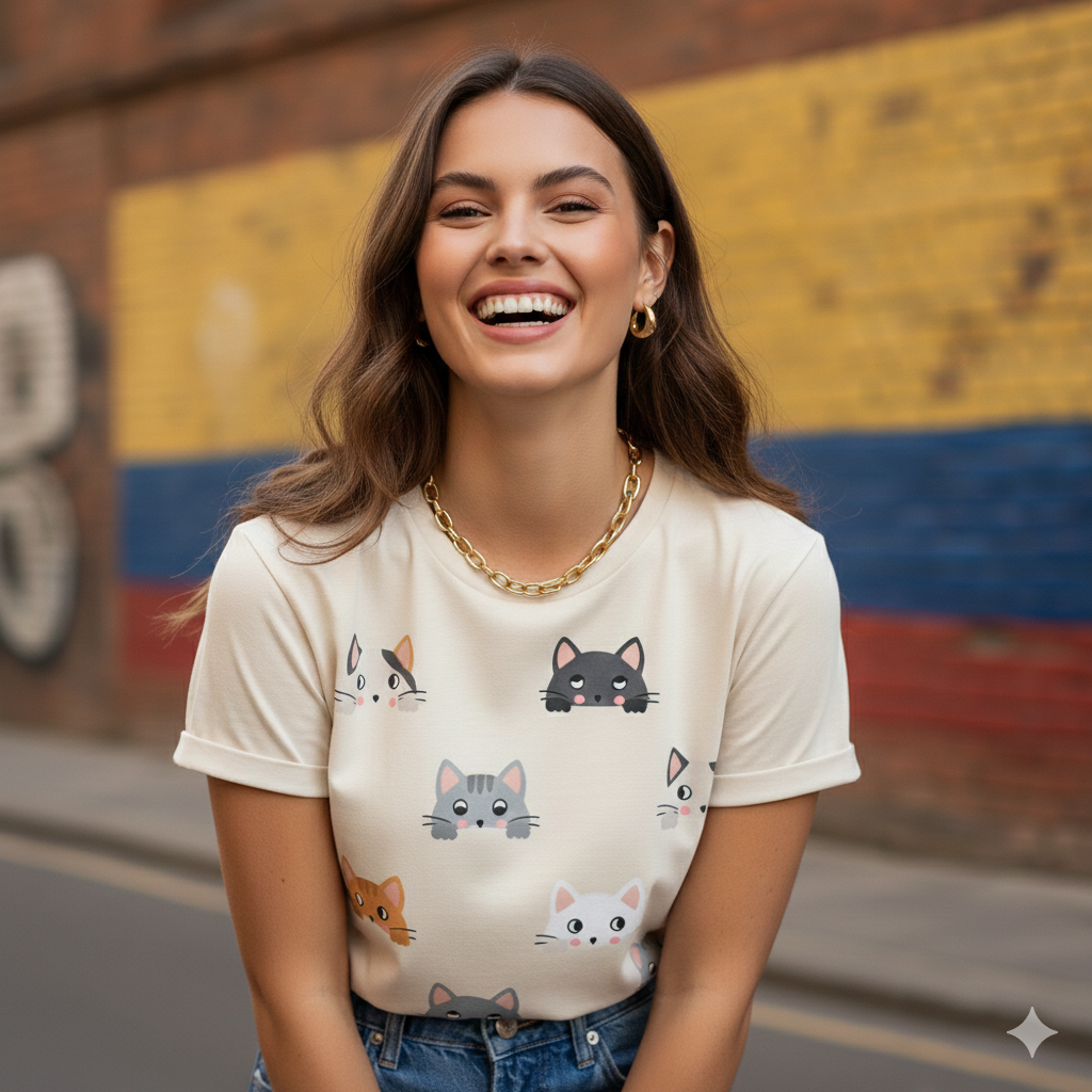CAMISETA GOSSIP CATS