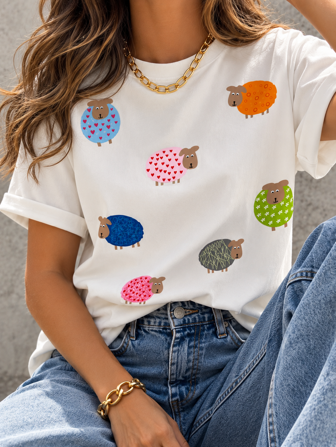 CAMISETA FUNNY SHEEP