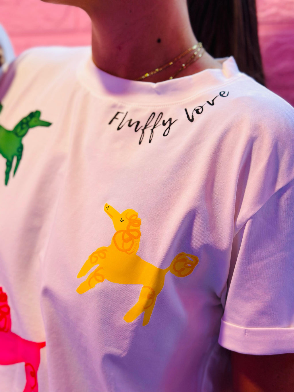CAMISETA FLUFFY LOVE