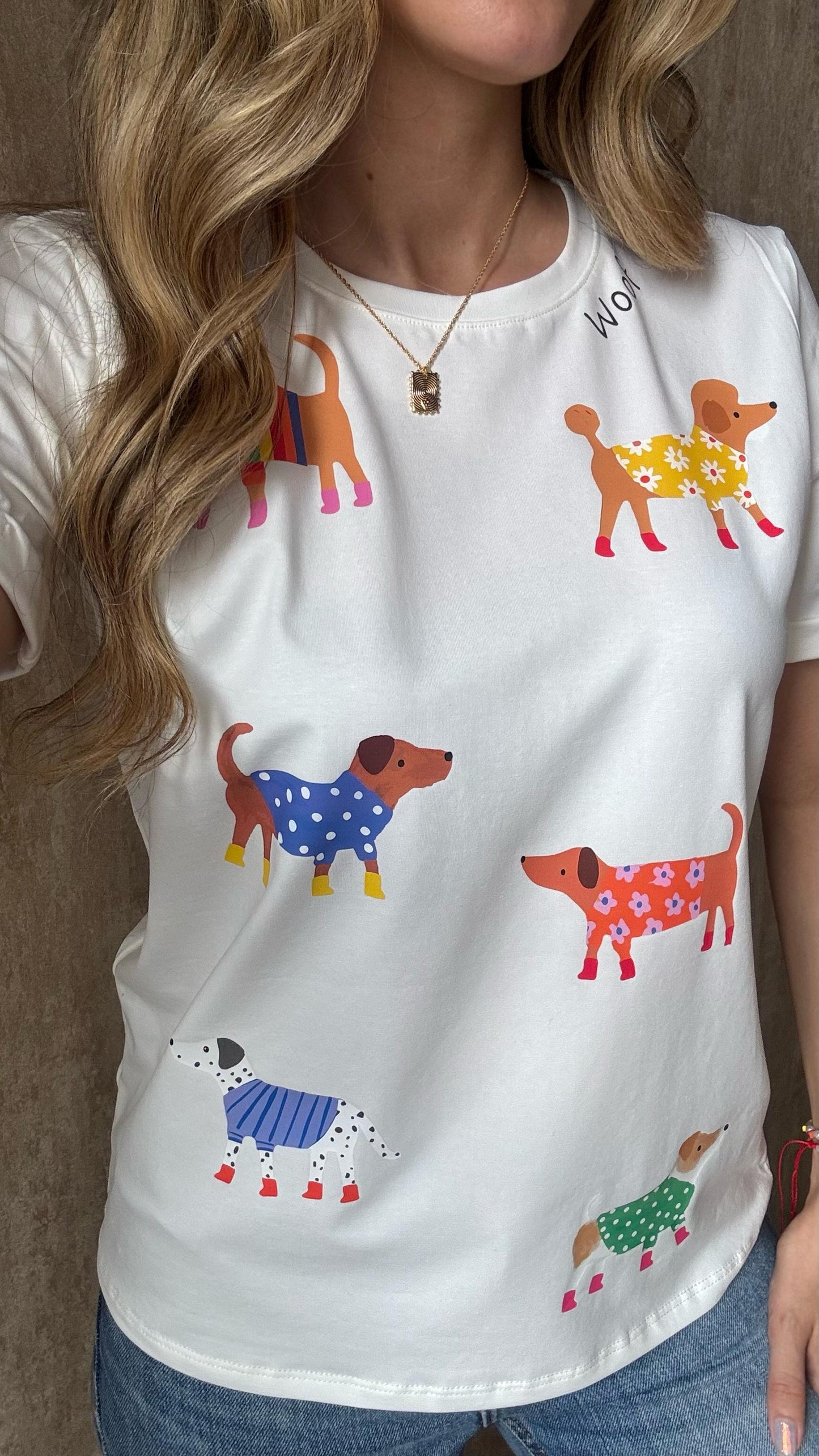 CAMISETA FASHION DOGS