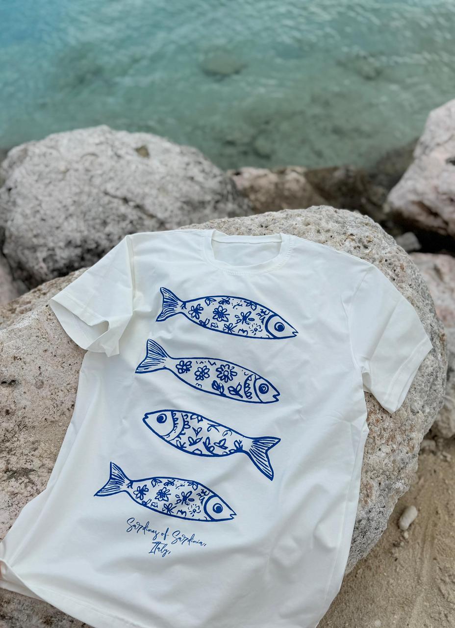 CAMISETA OVERSIZE SARDINES OF SARDINIA
