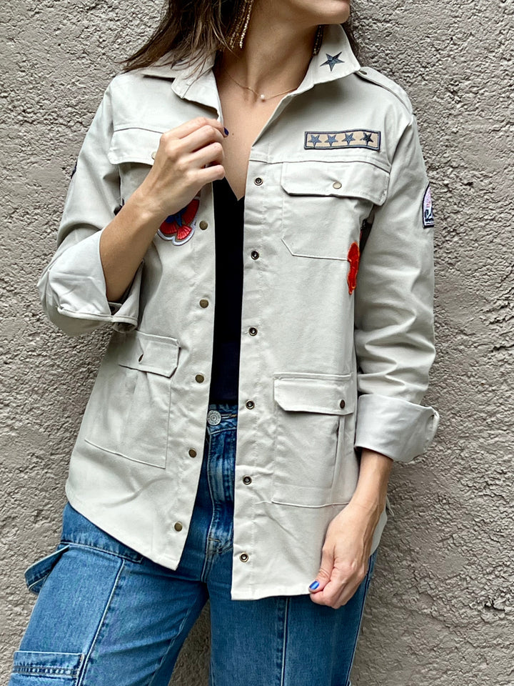 CHAQUETA GIRL ARMY