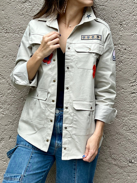 CHAQUETA GIRL ARMY