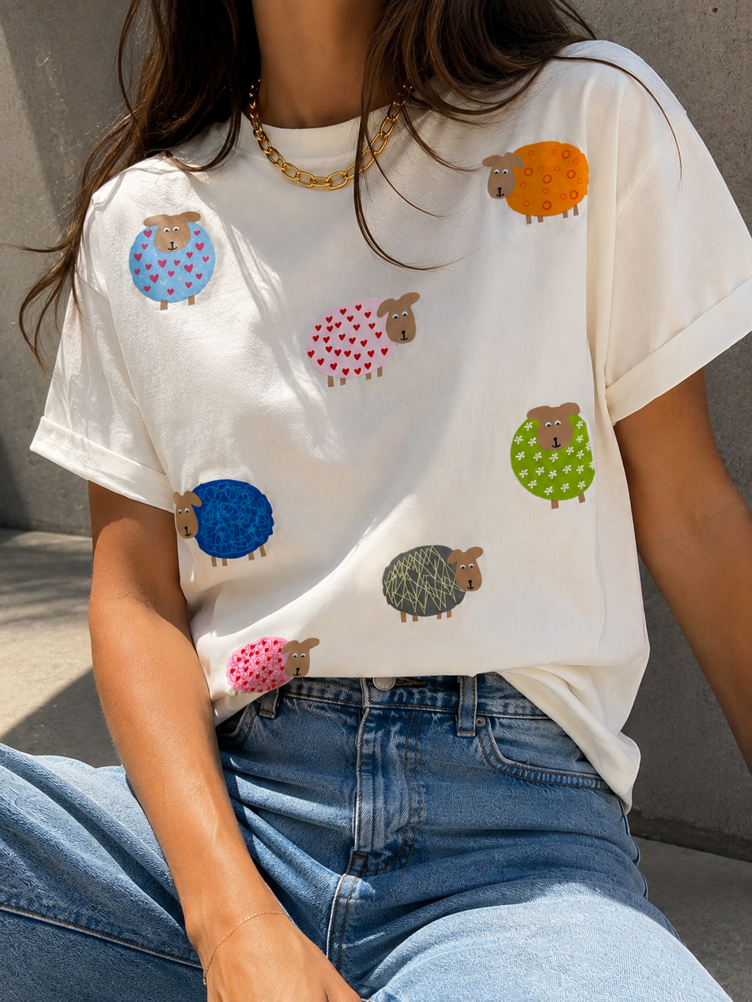 CAMISETA FUNNY SHEEP