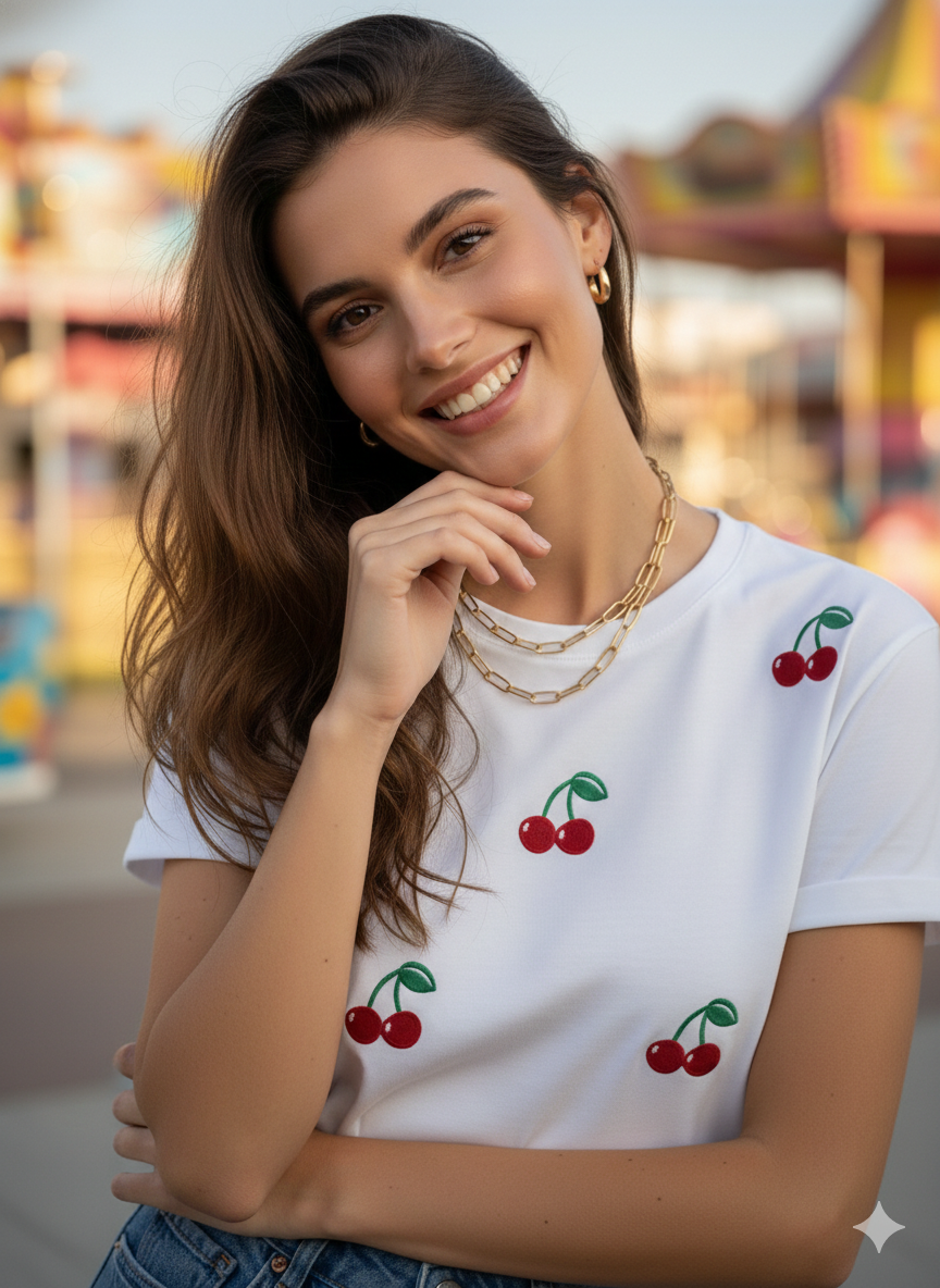 CAMISETA VELVET CHERRIES