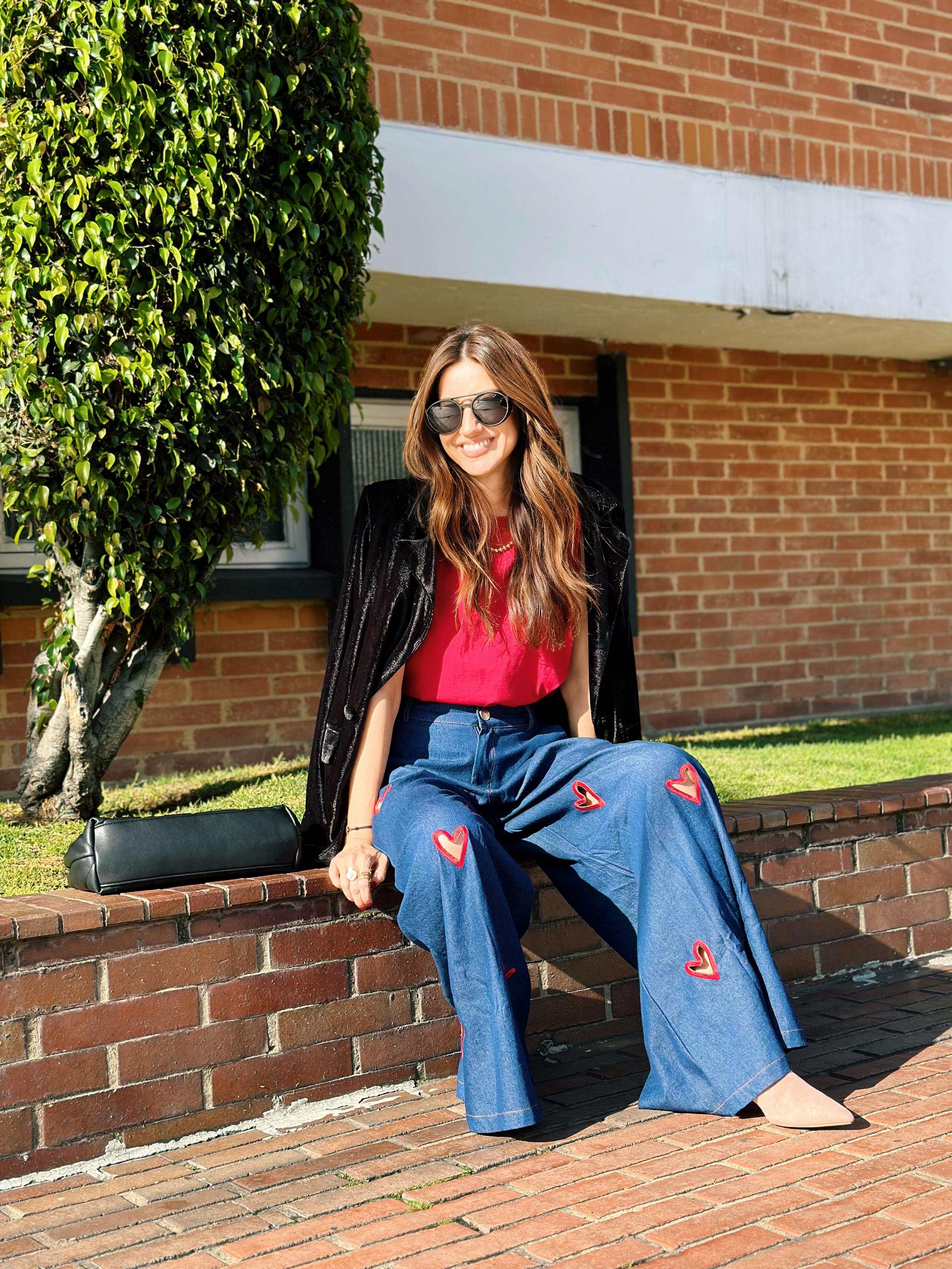 PANTALON AMOR EN INDIGO
