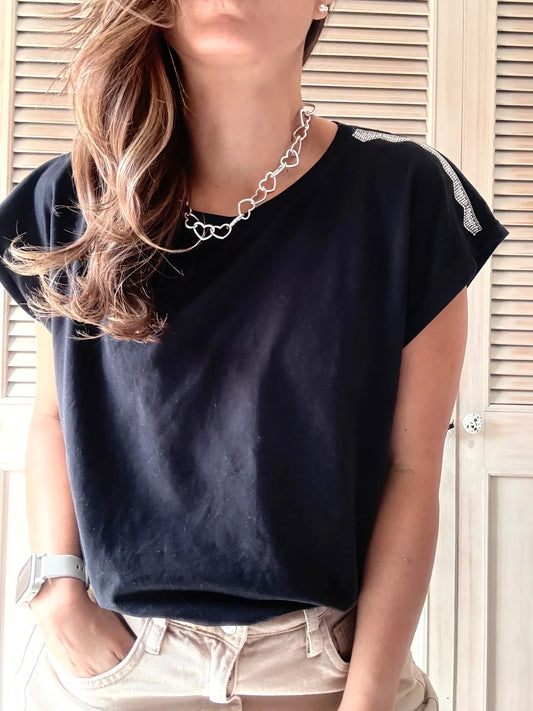 CAMISETA SHINY SHOULDERS