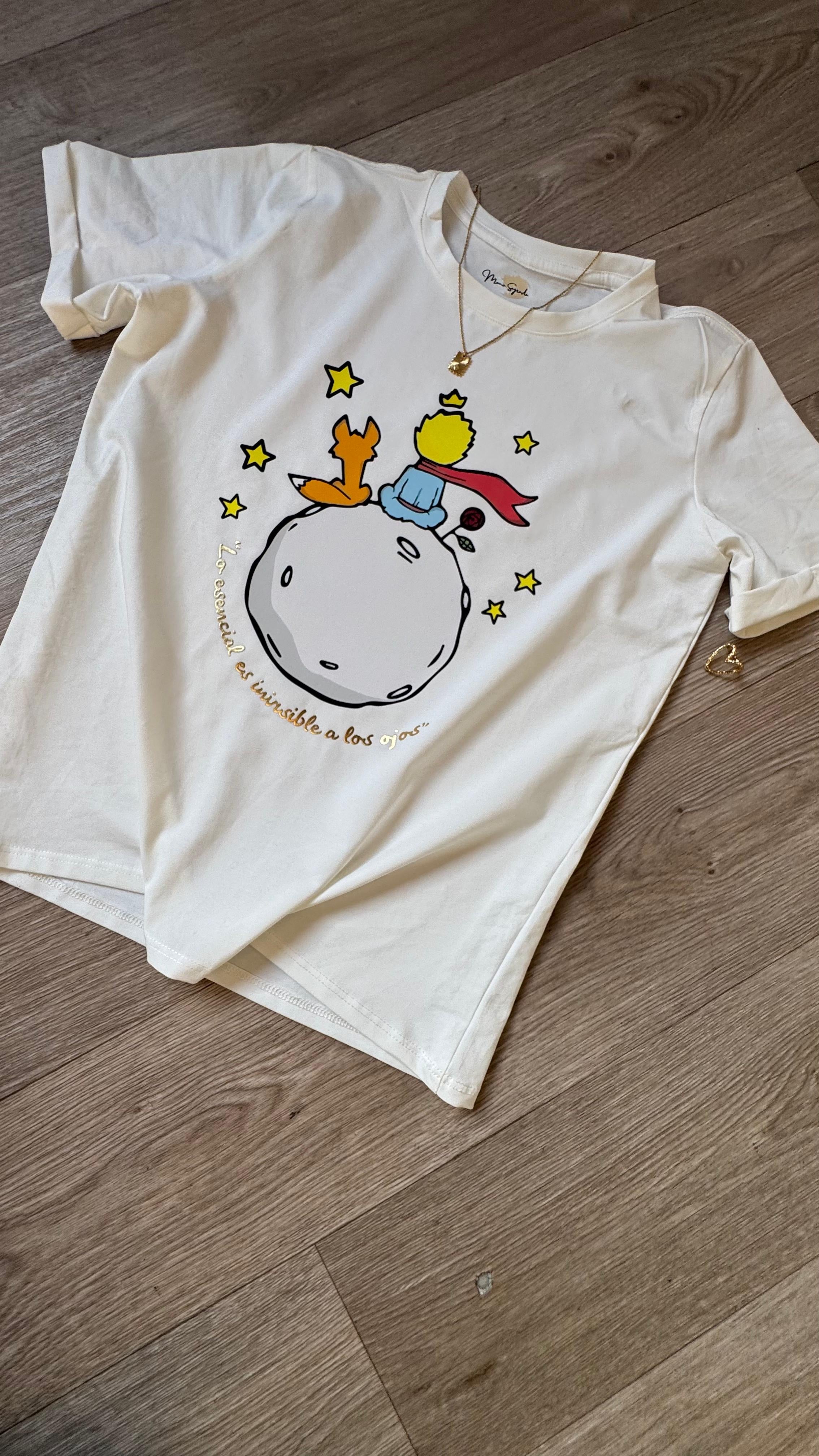 CAMISETA LO ESENCIAL ES INVISIBLE