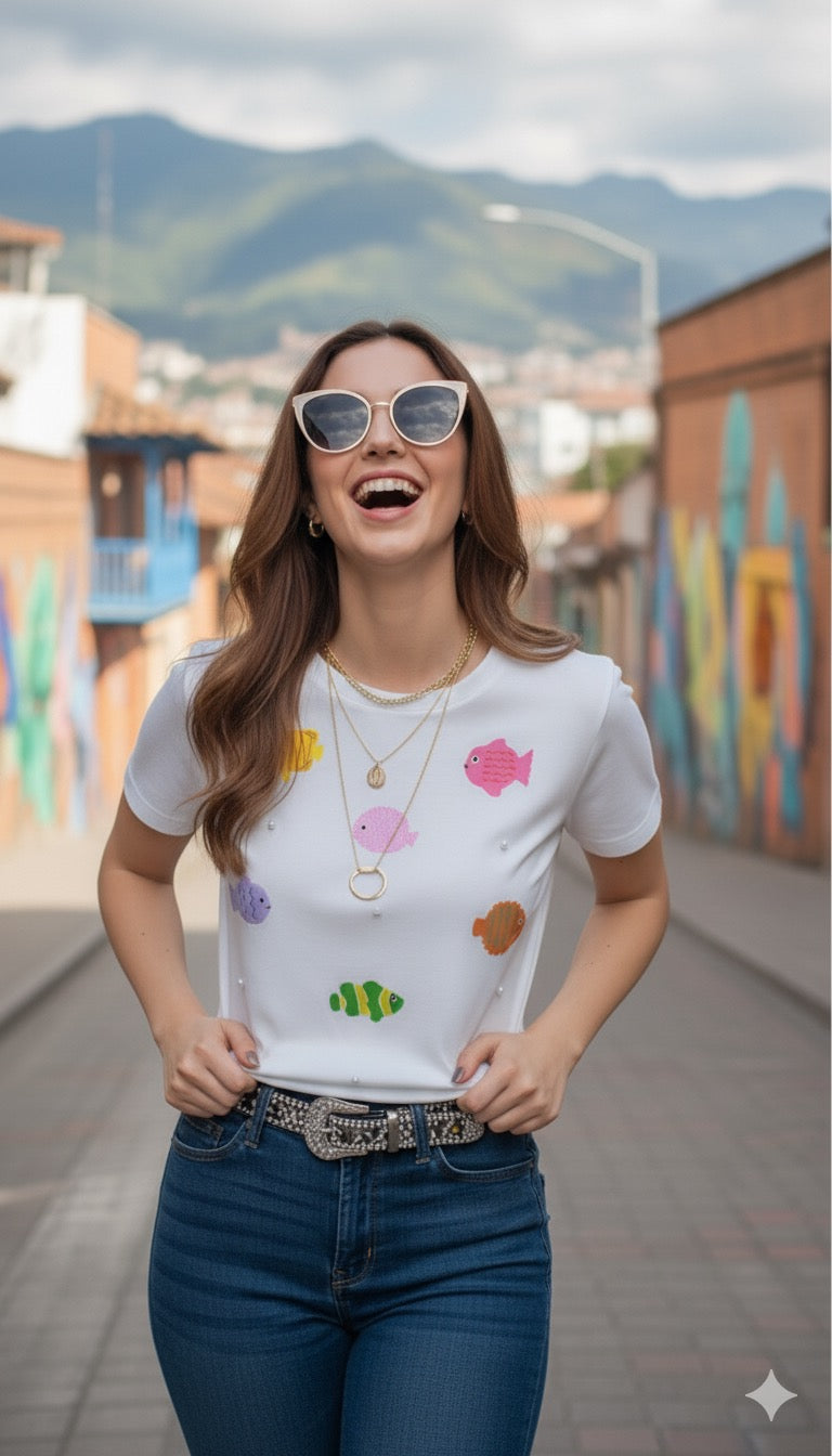 CAMISETA UNDER THE SEA