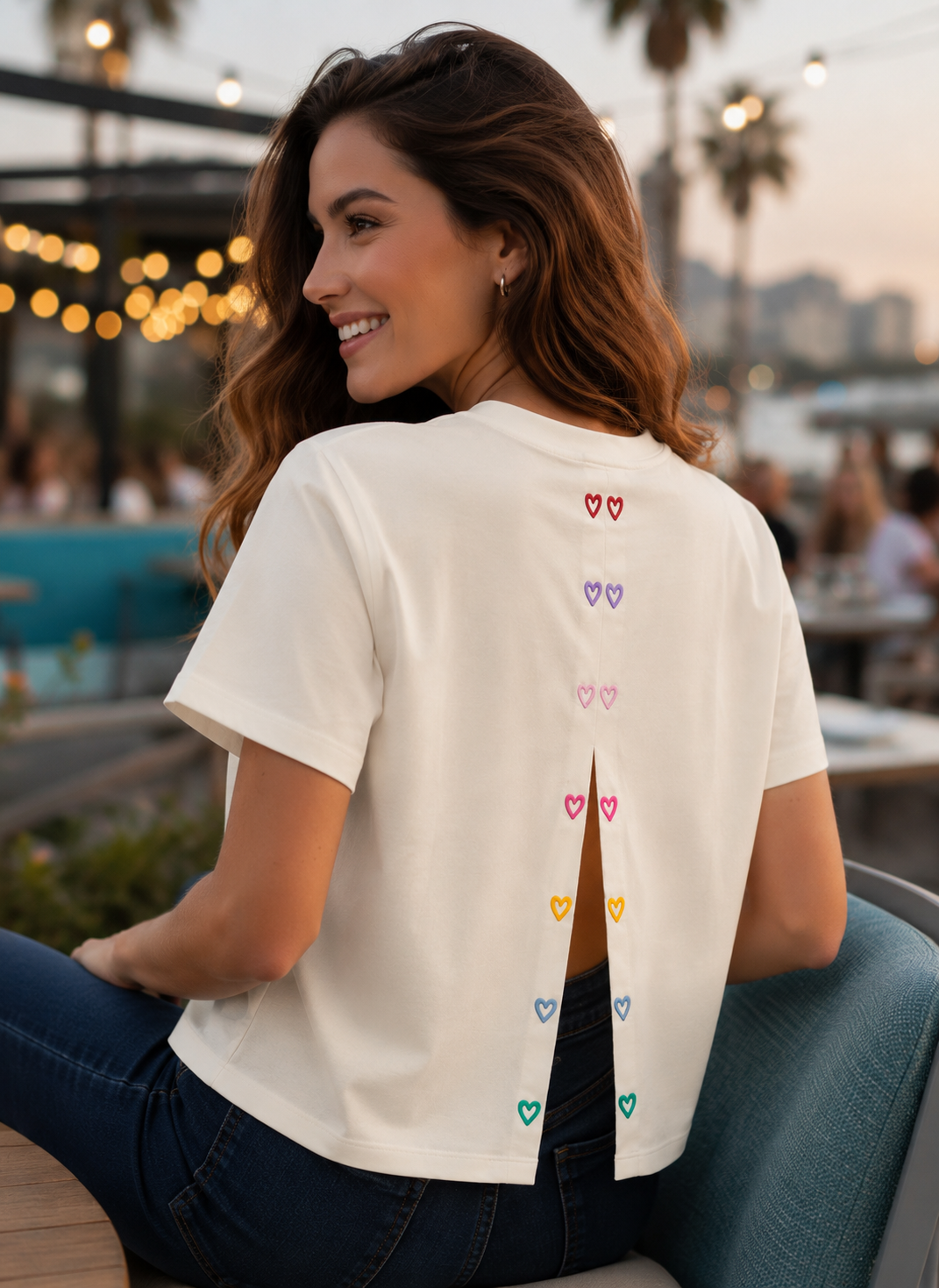 CAMISETA CORAZON DIVIDIDO