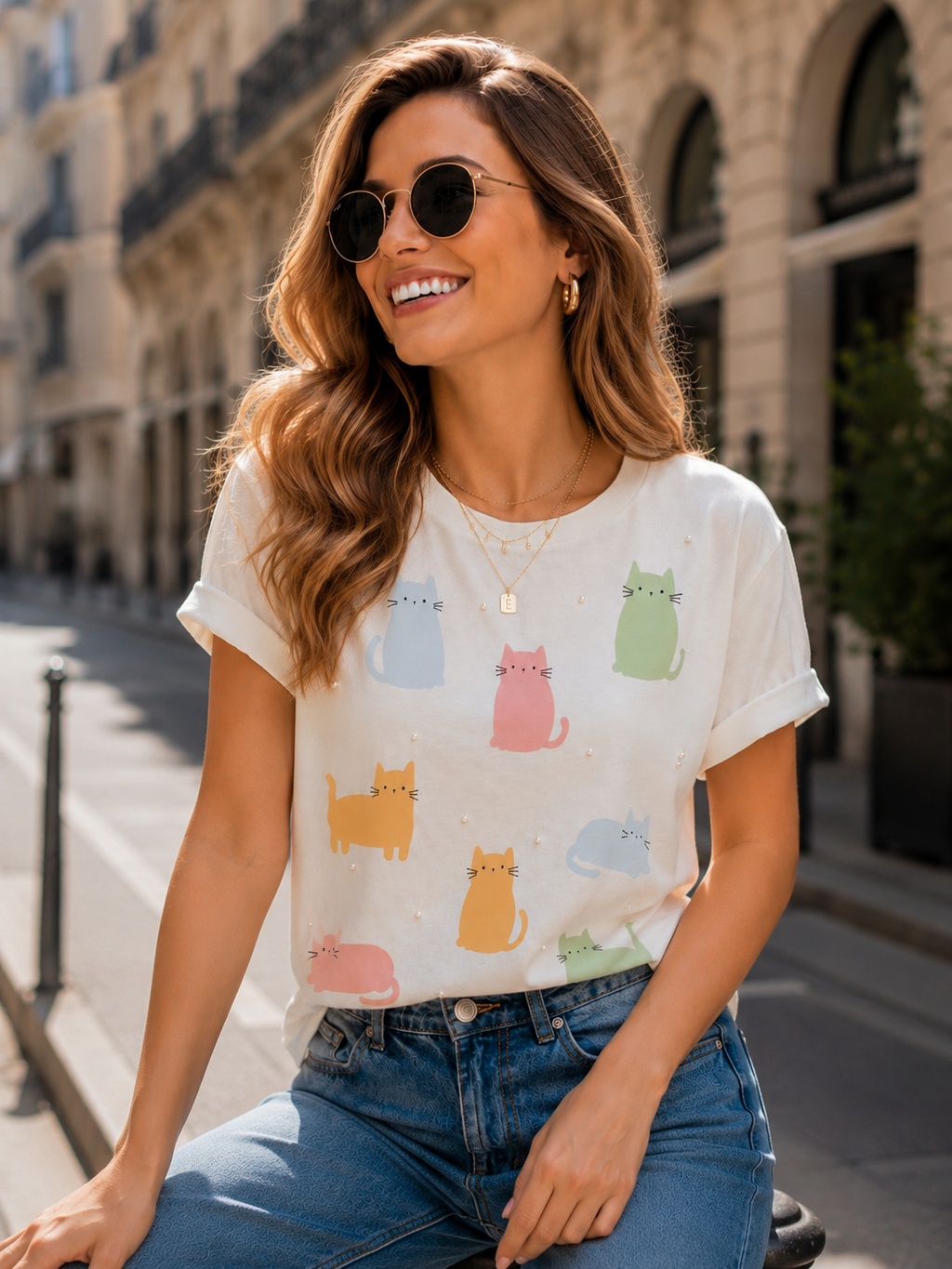 CAMISETA CANDY CATS