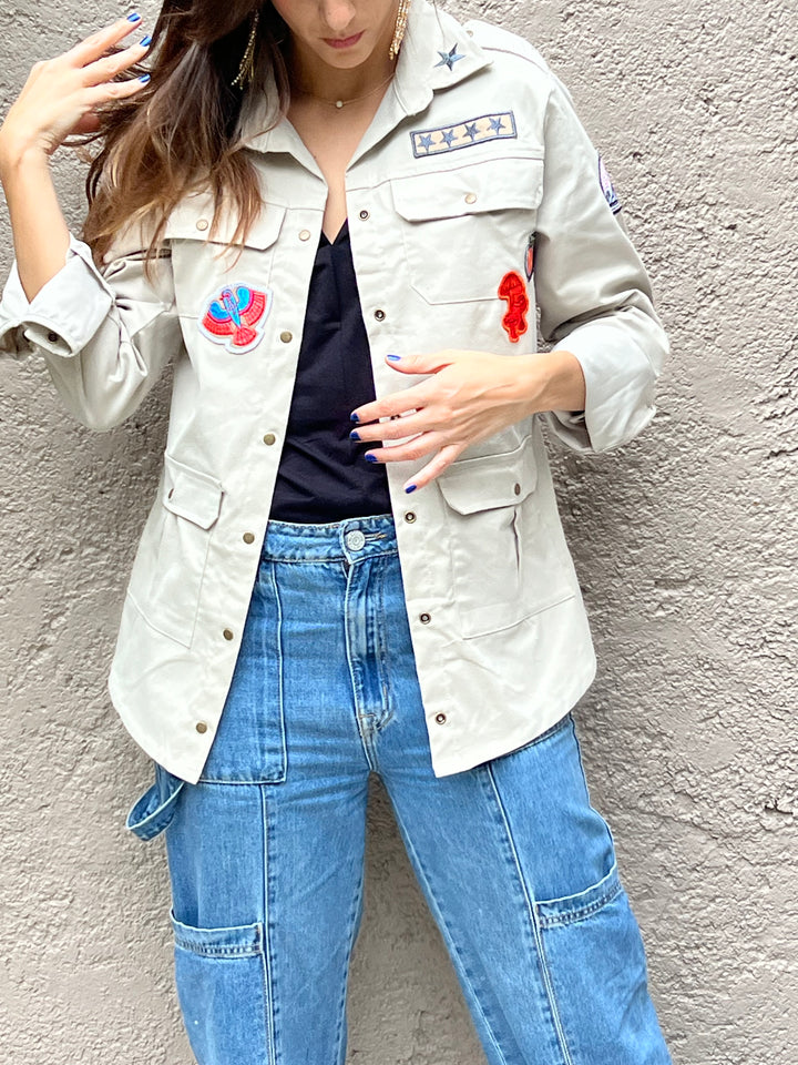 CHAQUETA GIRL ARMY