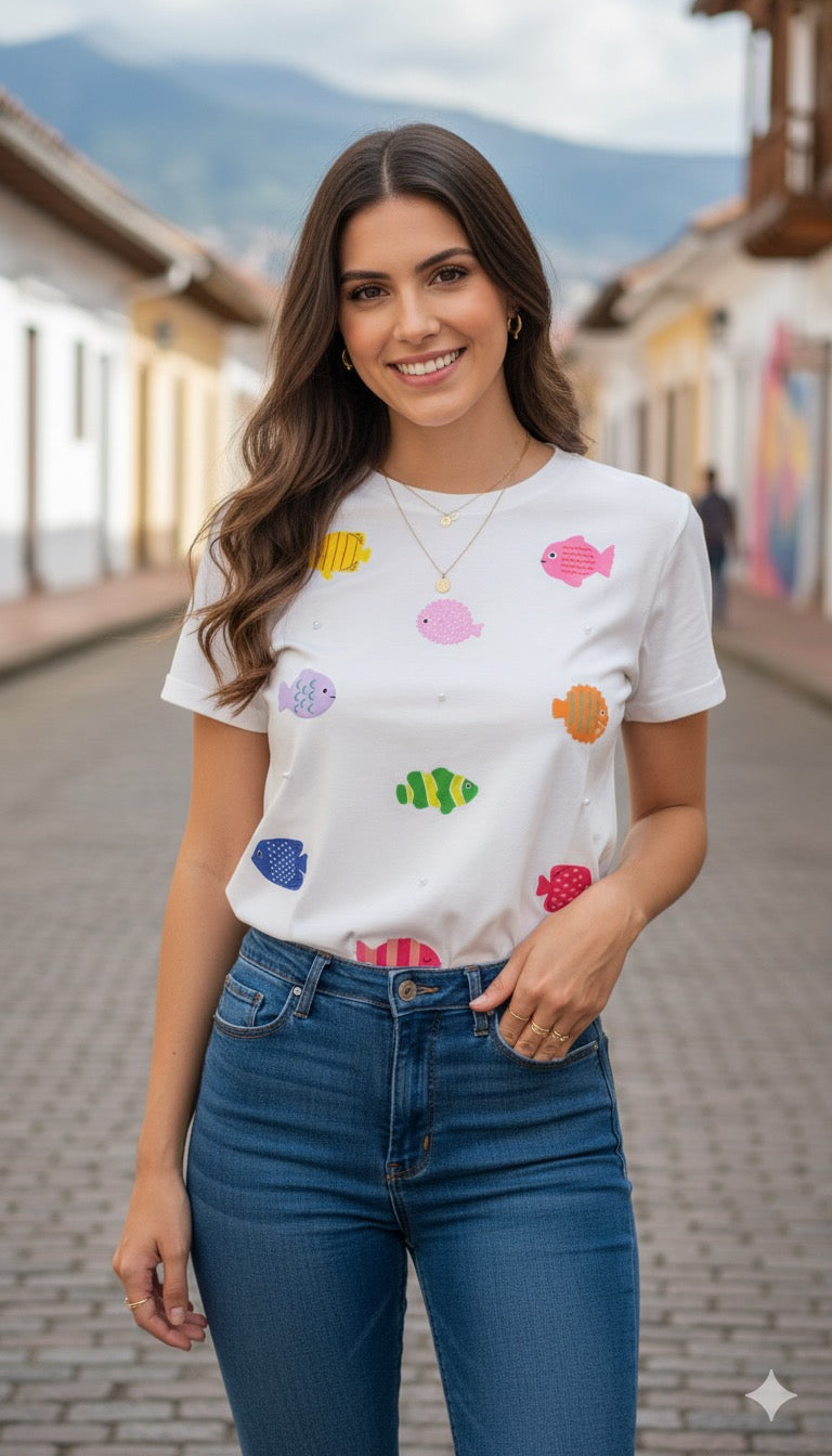CAMISETA UNDER THE SEA