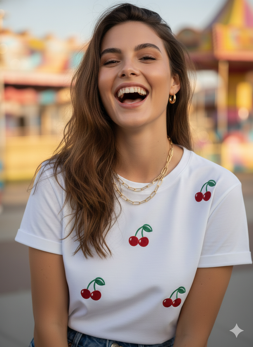CAMISETA VELVET CHERRIES