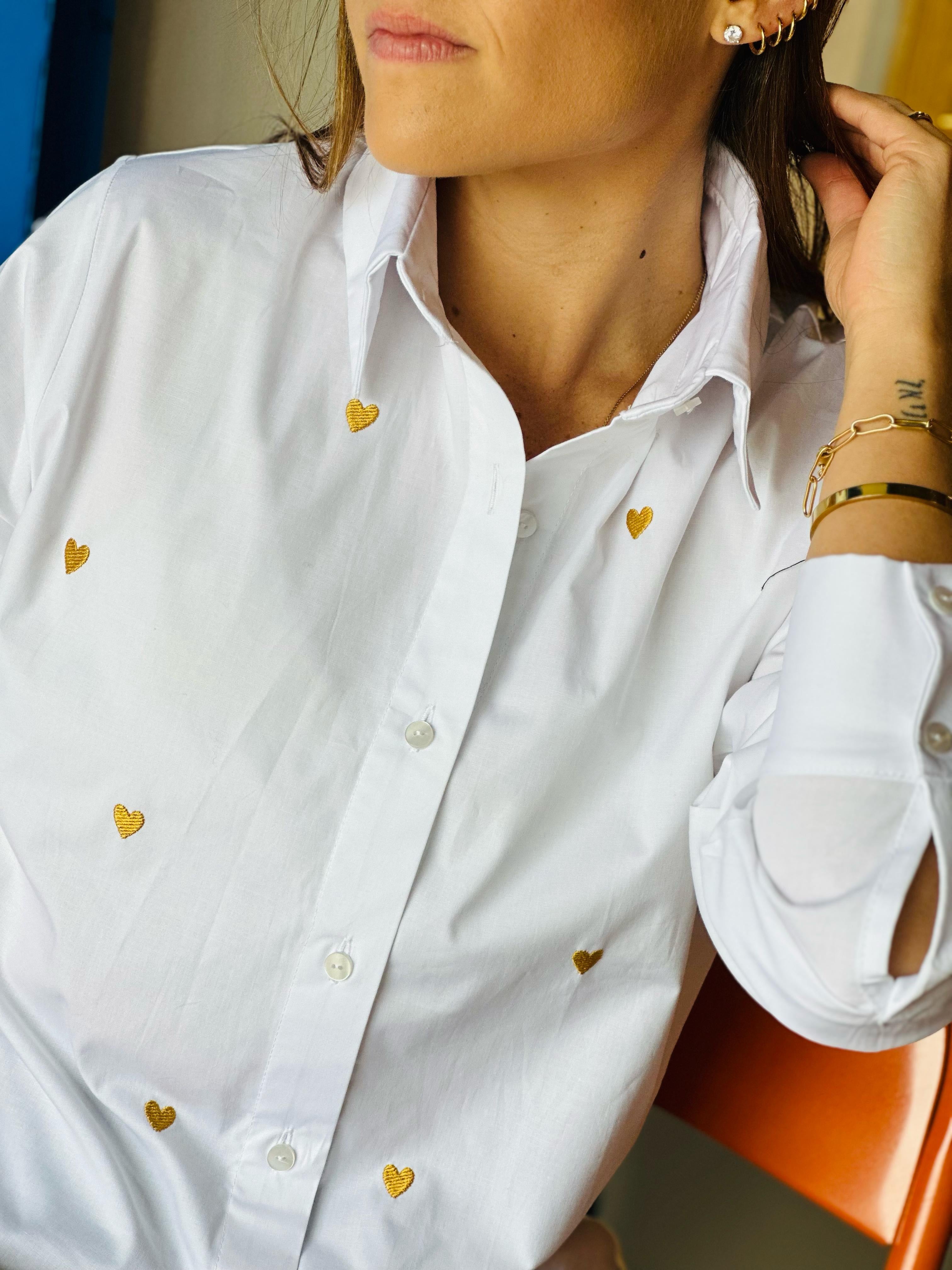 CAMISA NUEVA YORK ||| CORAZONES ALBOROTADOS