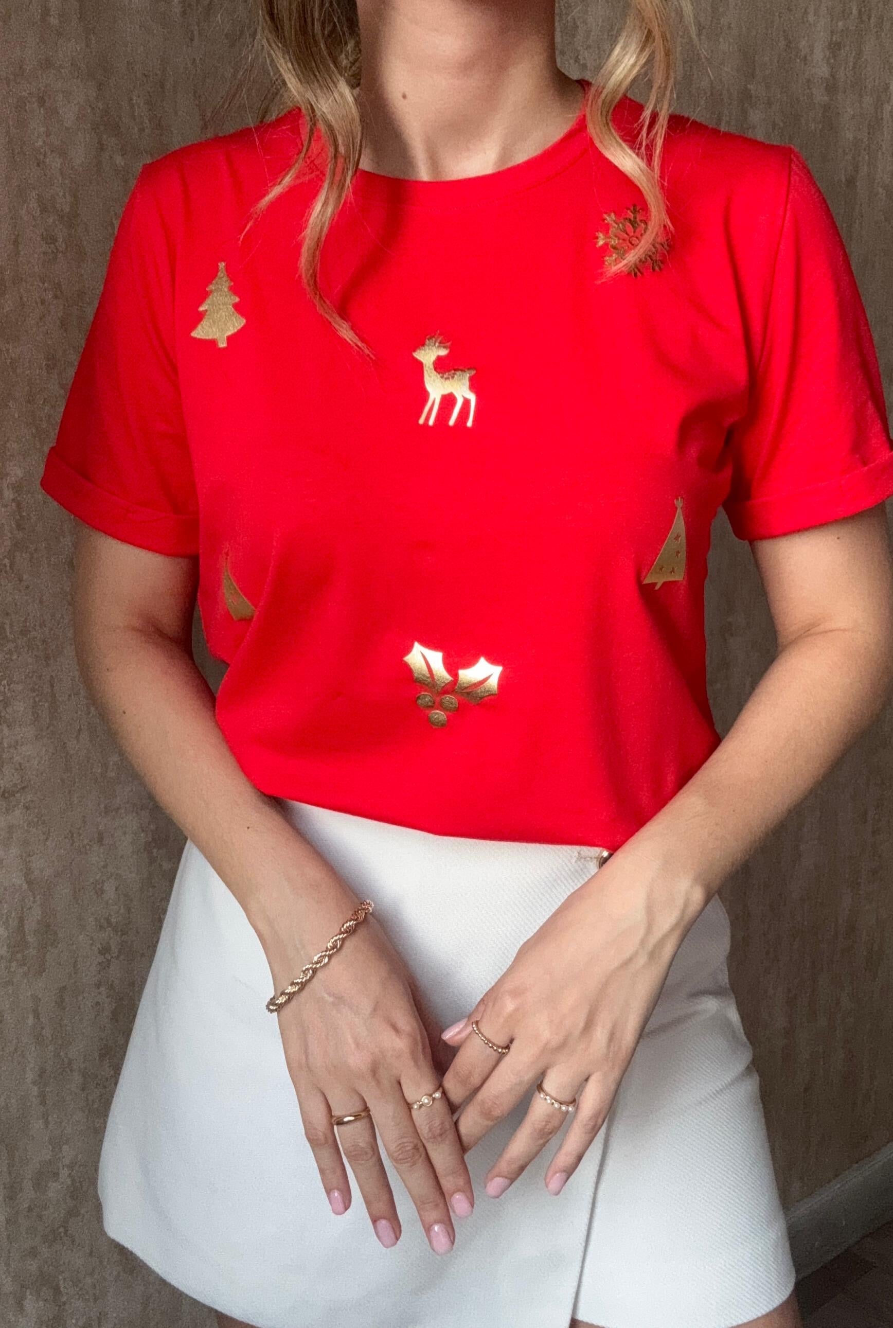 CAMISETA CHRISTMAS ICONS