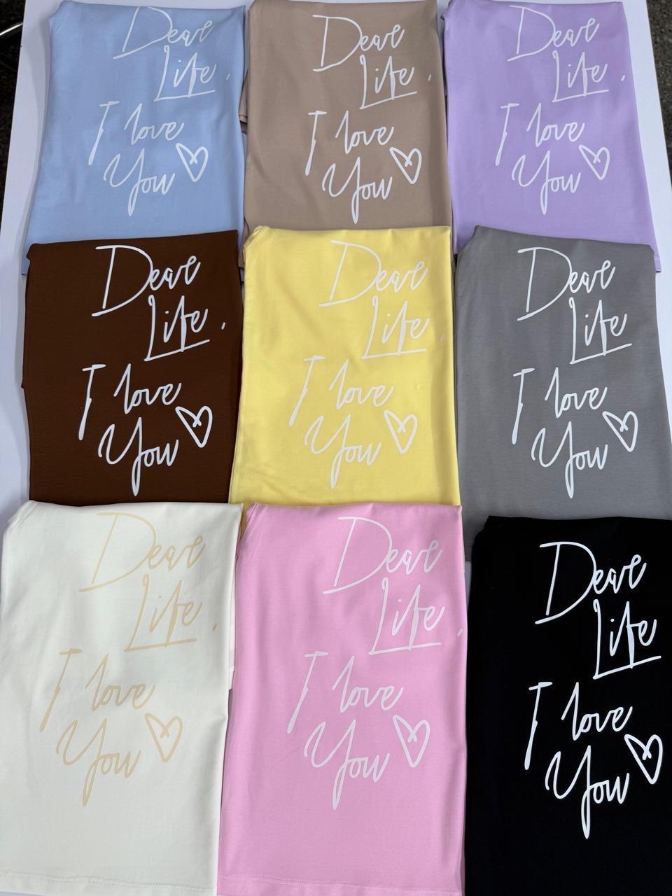 CAMISETA DEAR LIFE
