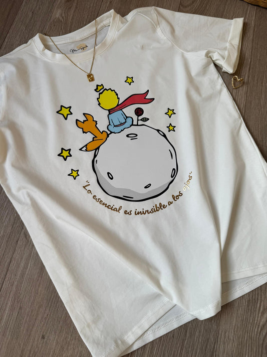 CAMISETA LO ESENCIAL ES INVISIBLE