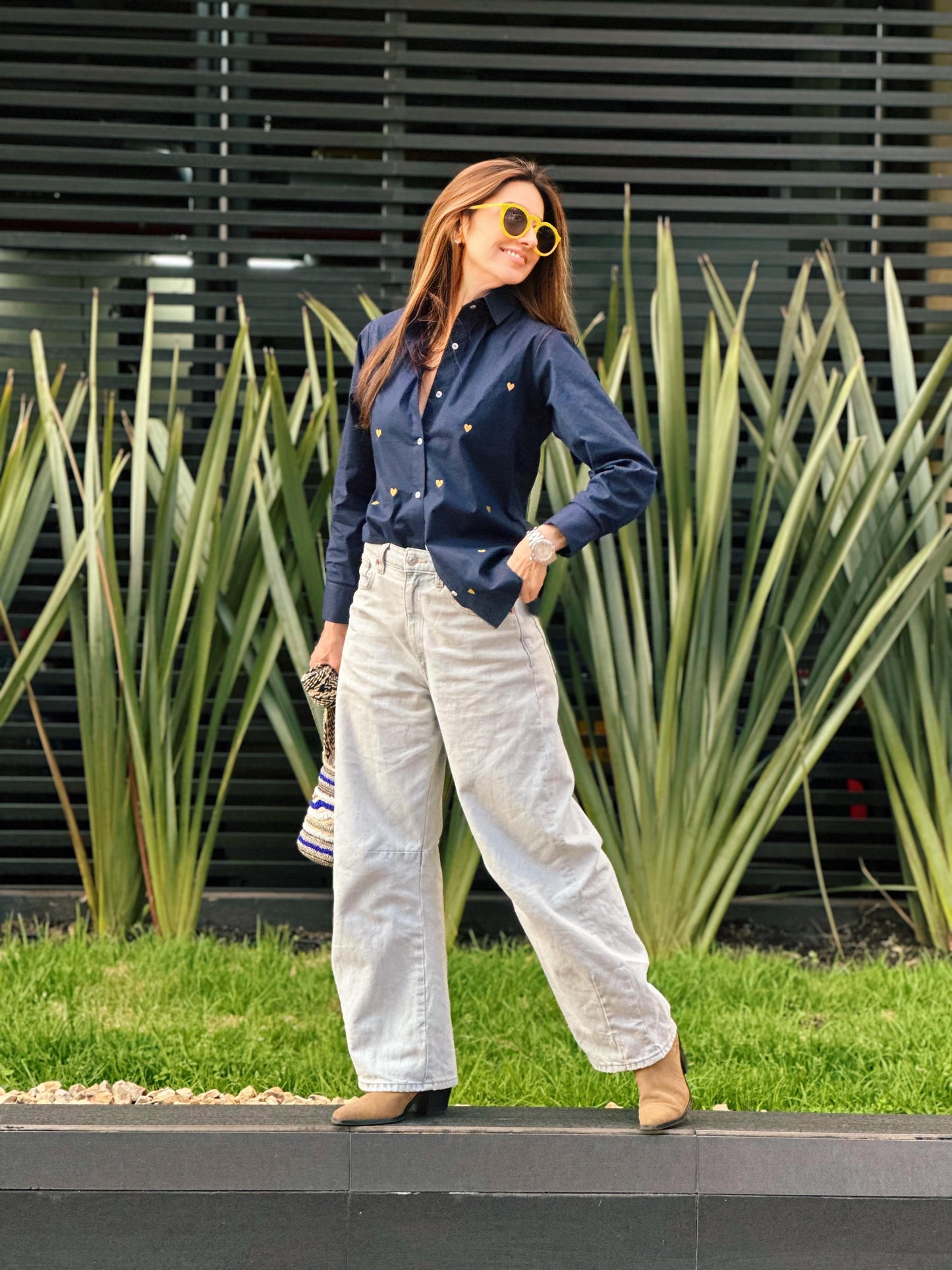 CAMISA NUEVA YORK ||| CORAZONES ALBOROTADOS