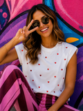 CAMISETA LLUVIA DE AMOR BRILLANTE