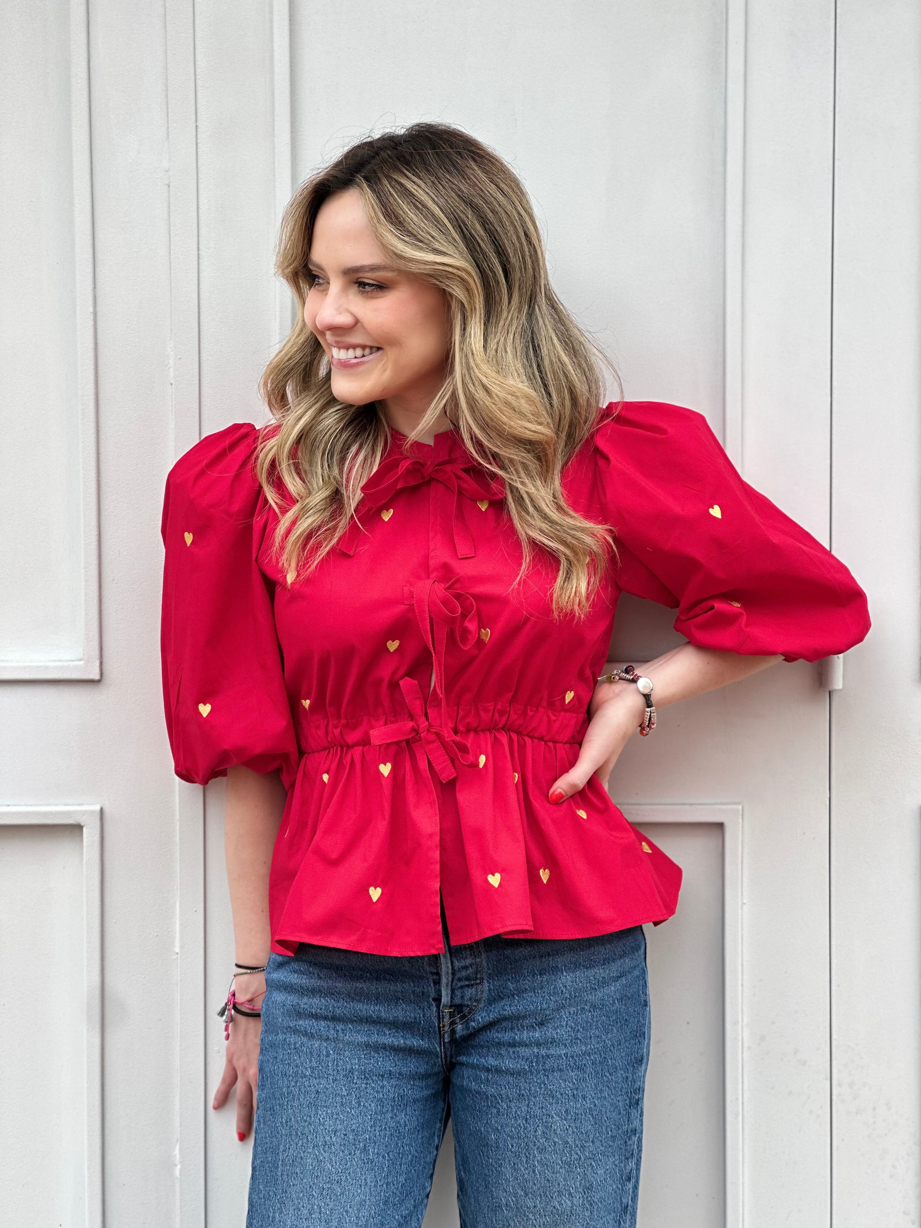 CAMISA NIZA COLORS ||| CORAZONES ALBOROTADOS