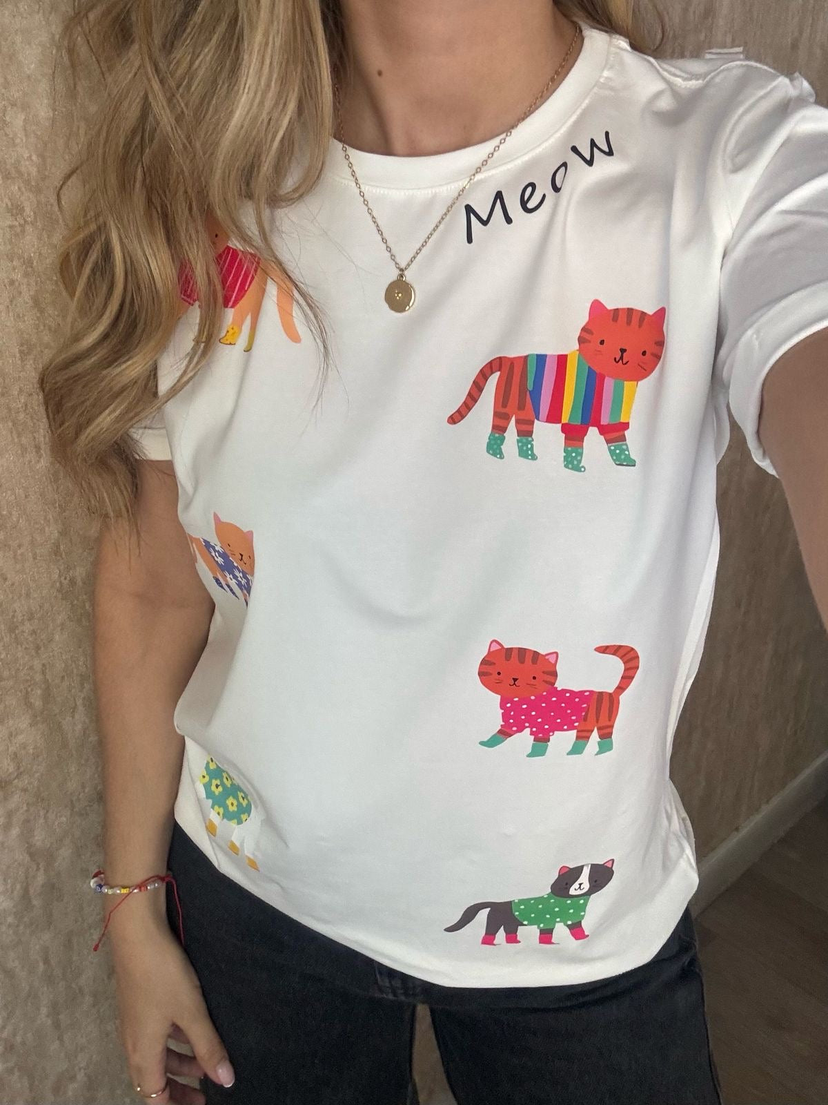 CAMISETA FASHION CATS
