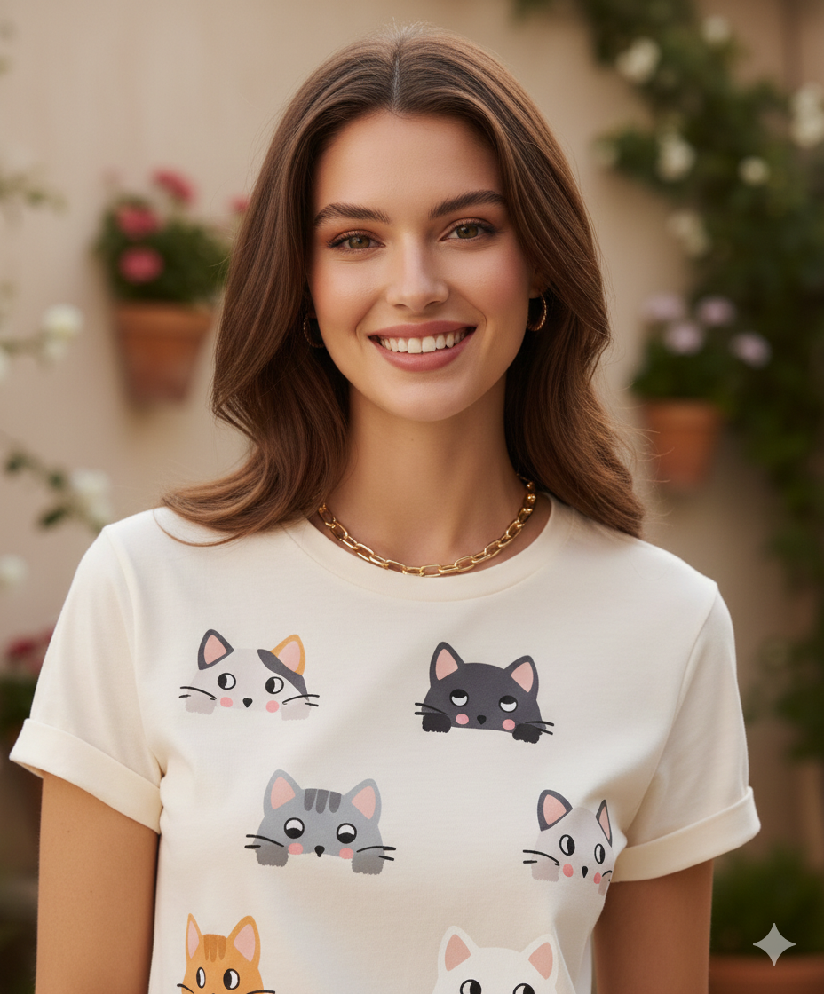 CAMISETA GOSSIP CATS