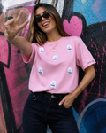 CAMISETA NAVY POODLE